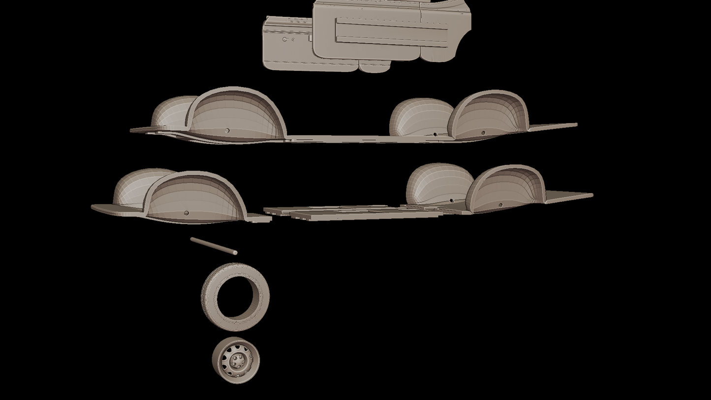 DODGE DEMON 1971 3D PRINT MODEL