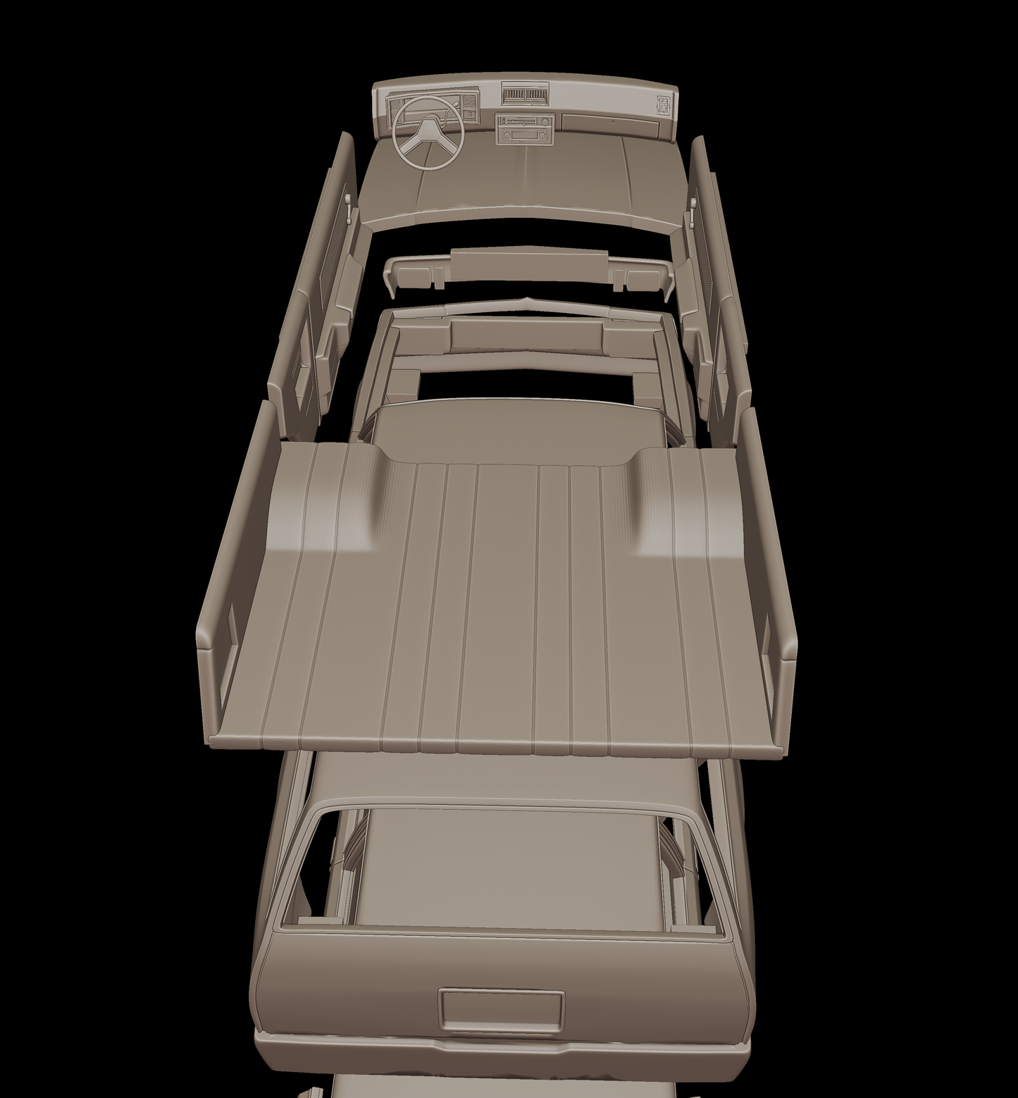 chevrolet malibu classic 1980 two doors wagon