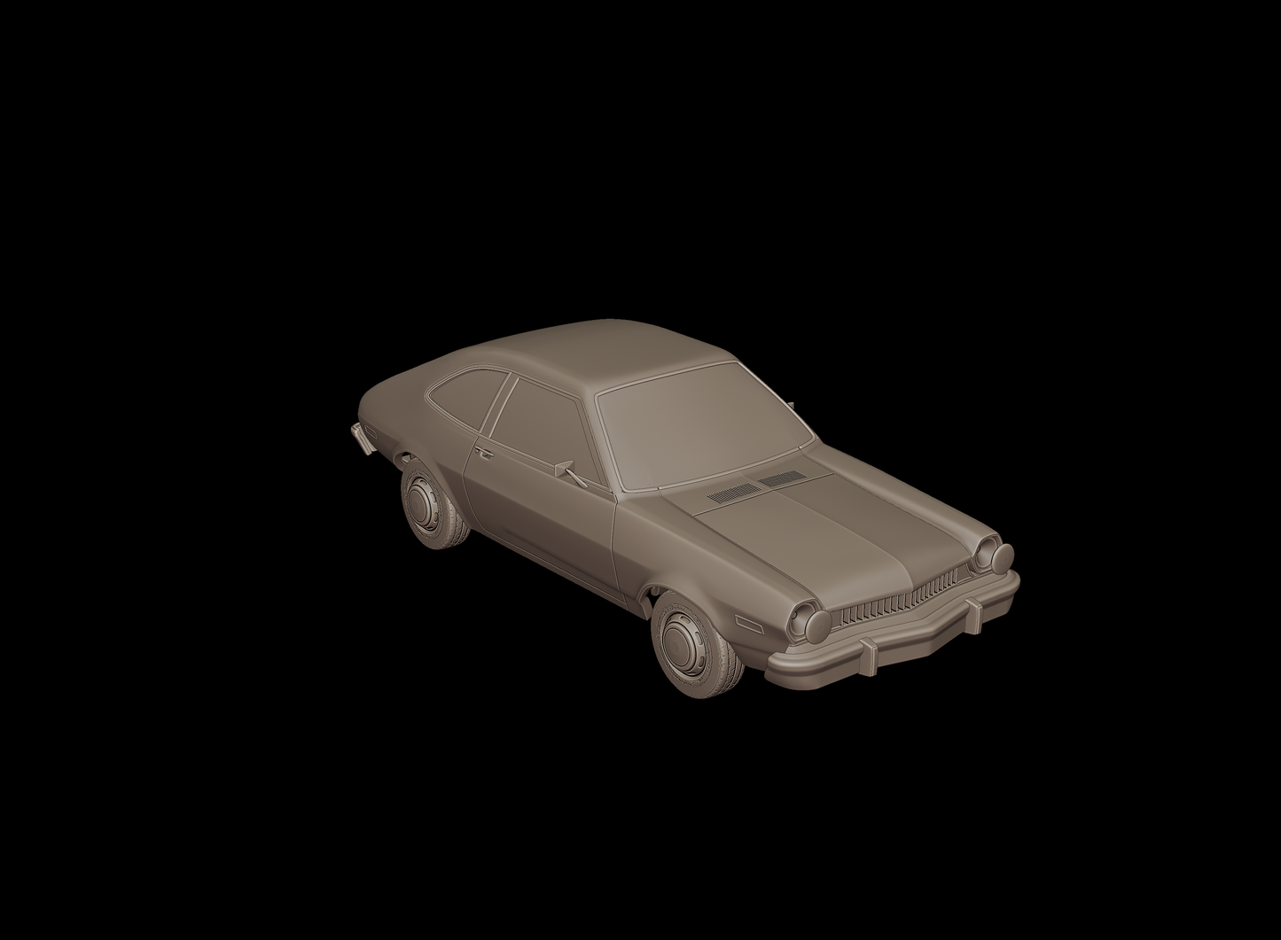ford pinto 1973 3d print model