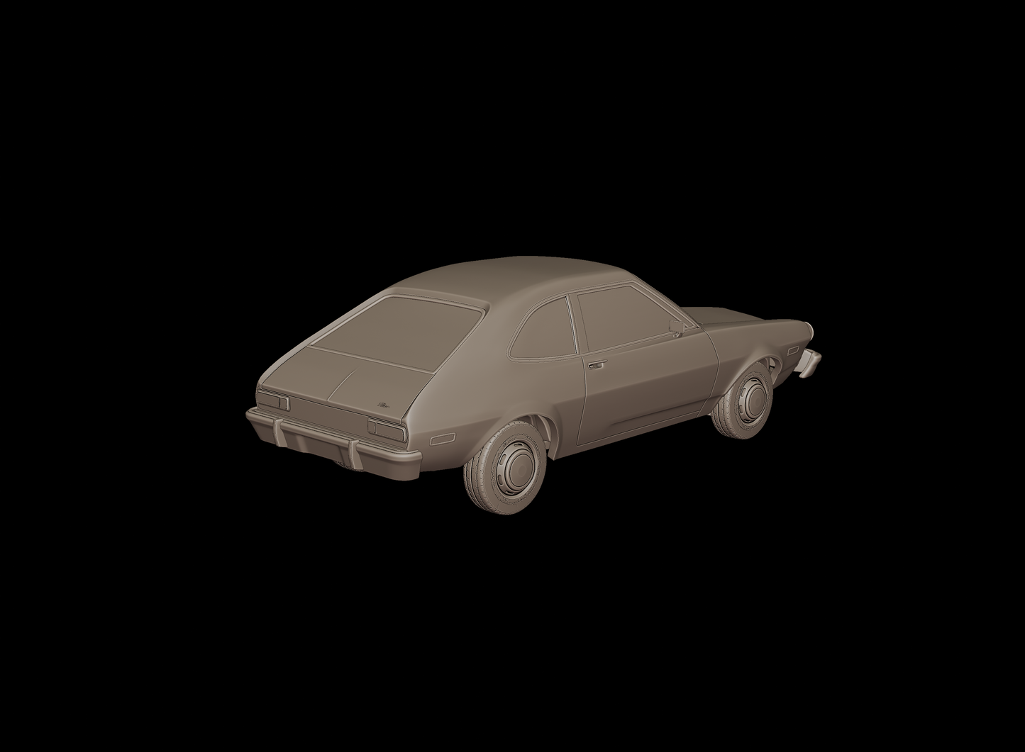 ford pinto 1973 3d print model