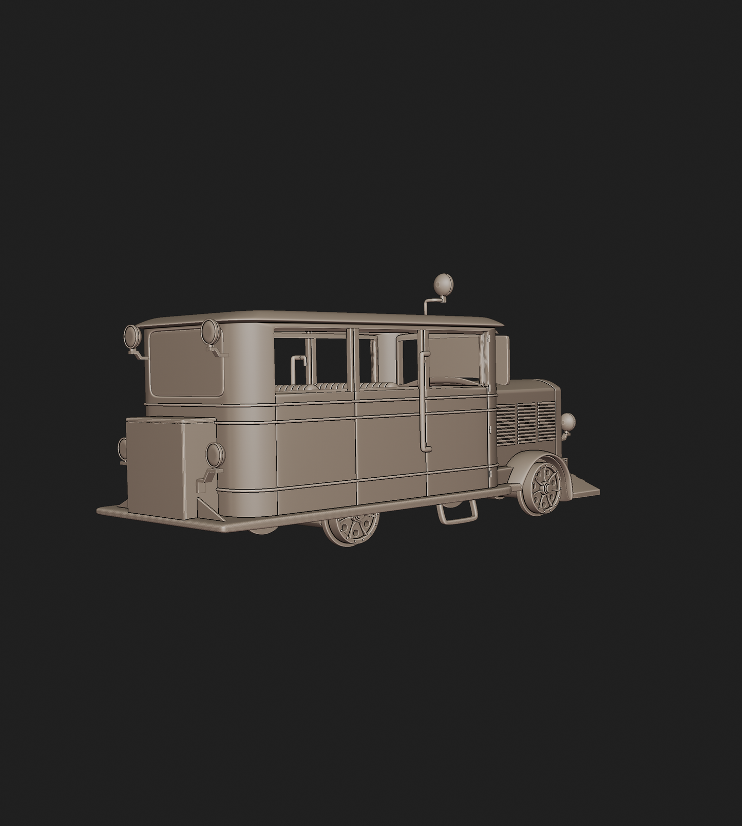 BUDA 619 RAIL 3D PRINT MODEL