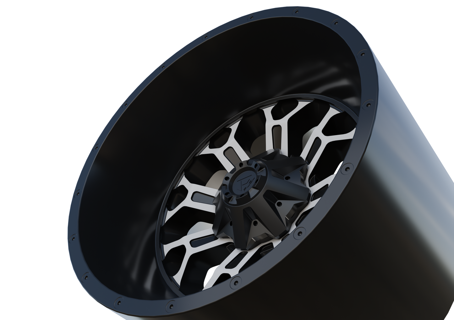 FUEL OFF-ROAD CRUSH WHEEL 3D PRINT MODEL