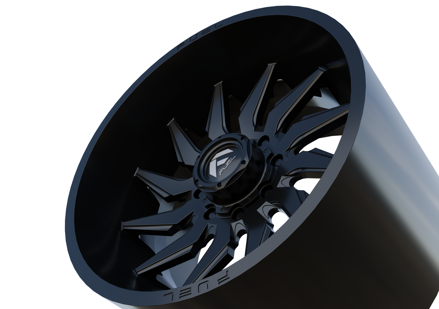 FUEL OFF-ROAD SABER WHEEL 3D PRINT MODEL