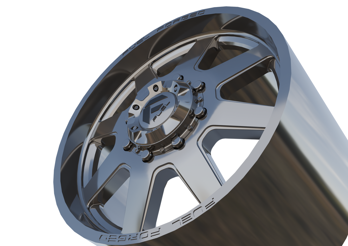 FUEL OFF-ROAD FF09D DUALLY WHEEL 3D PRINT MODEL