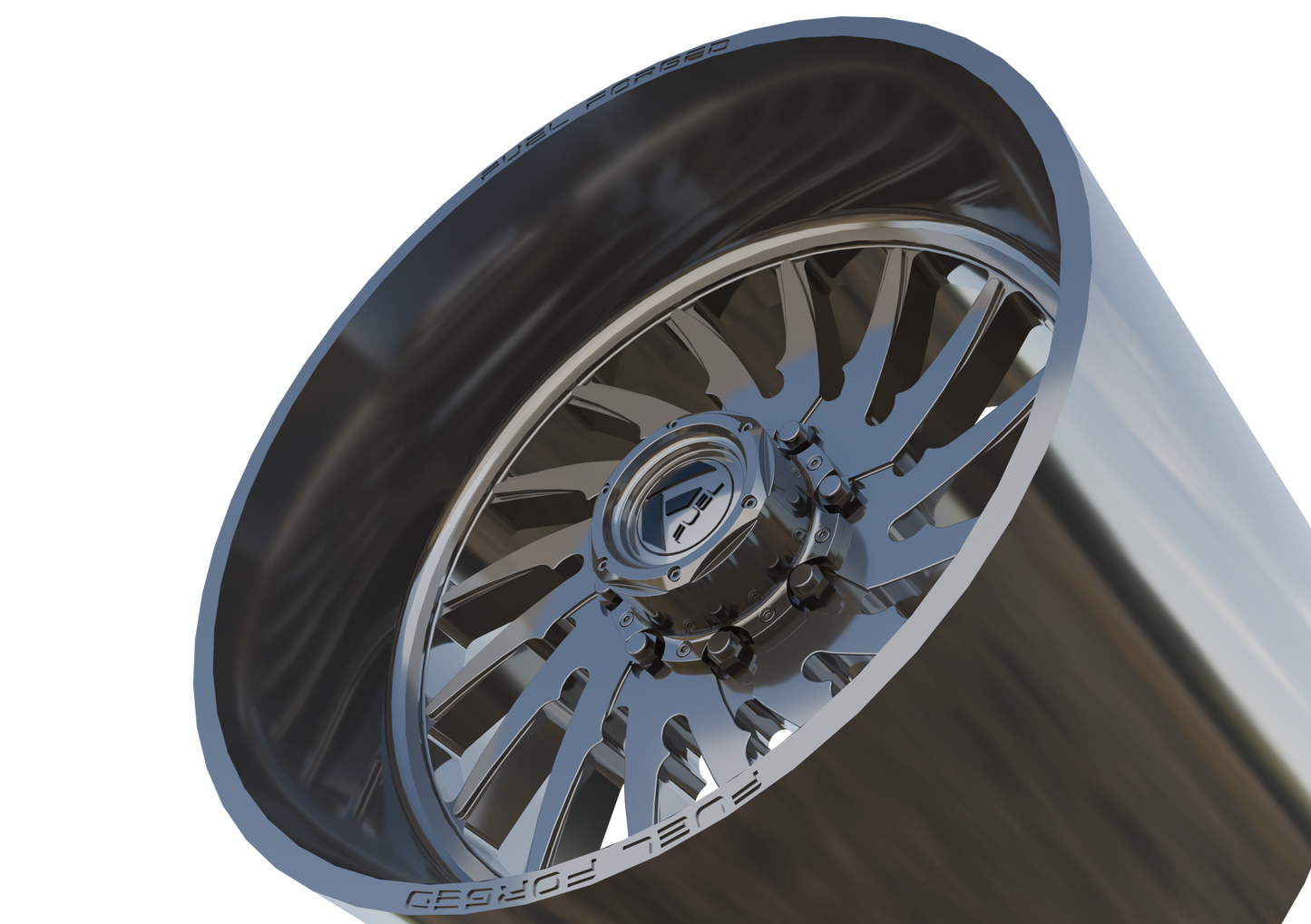 FUEL OFF-ROAD FFC110 SHANK CONCAVE WHEEL 3D PRINT MODEL