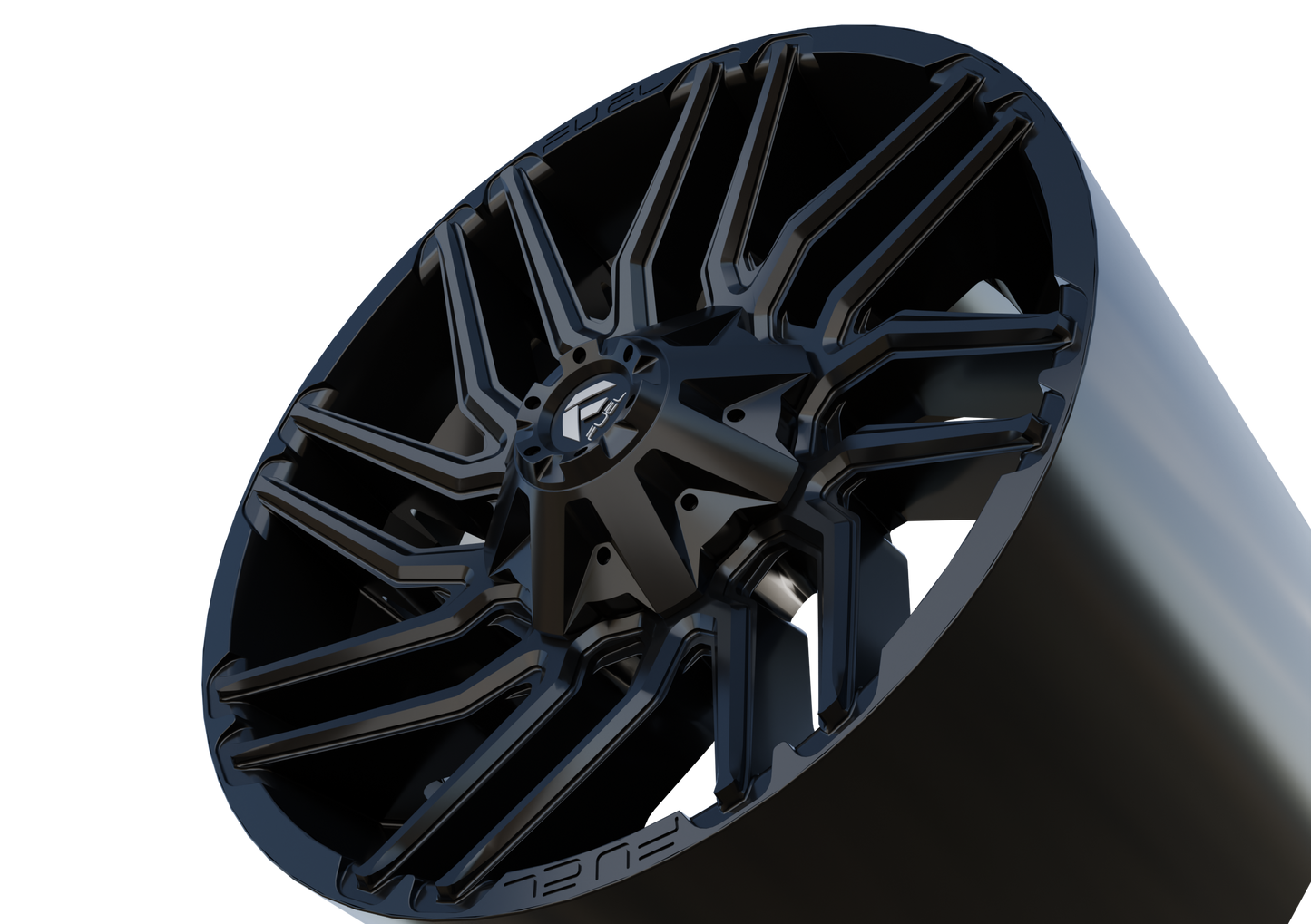 FUEL OFF-ROAD TYPHOON WHEEL 3D PRINT MODEL