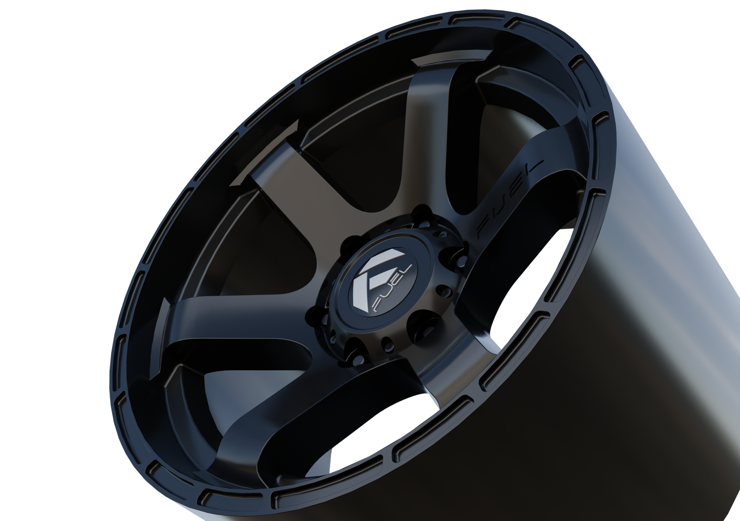 FUEL OFF-ROAD RUSH WHEEL 3D PRINT MODEL