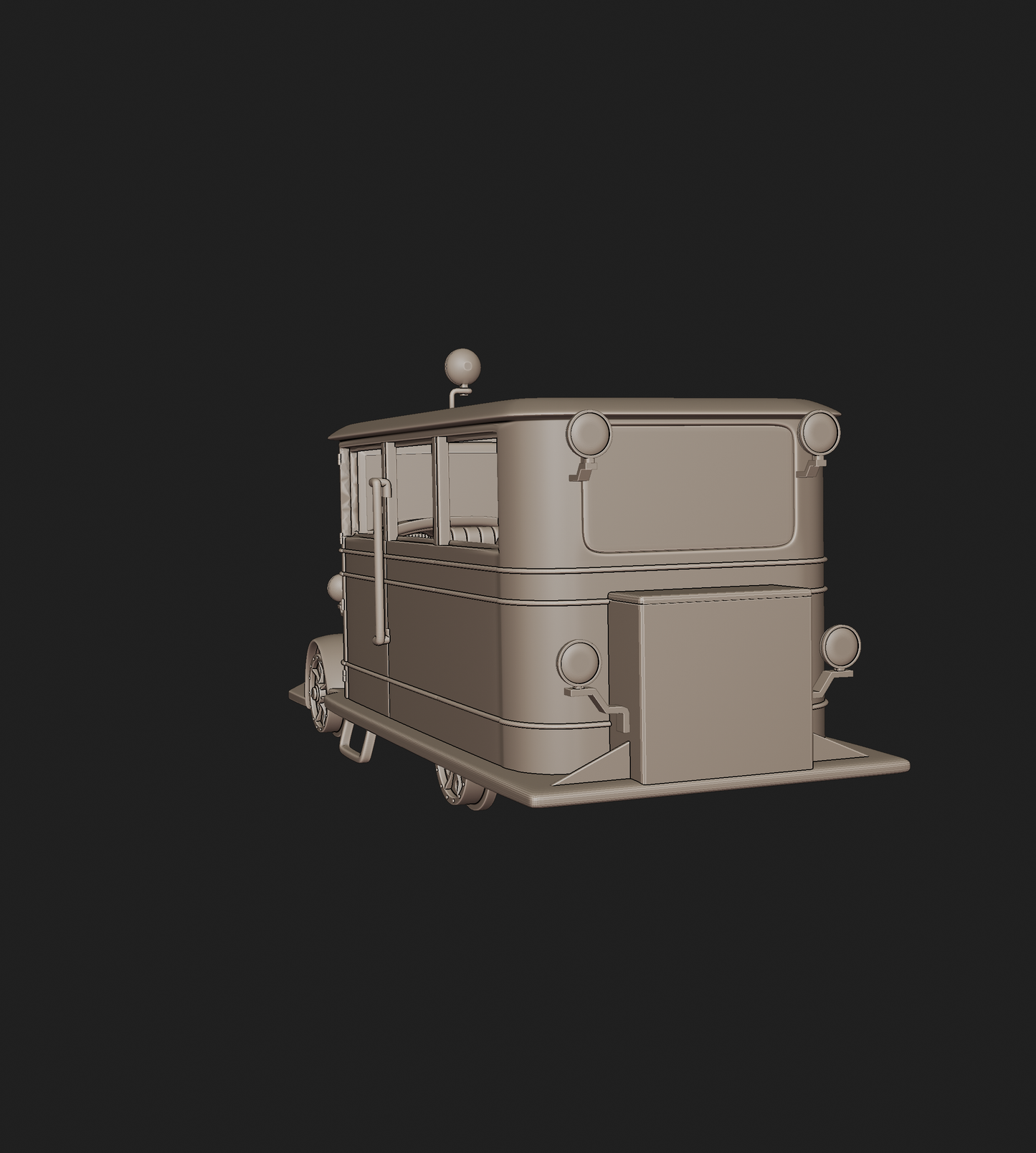 BUDA 619 RAIL 3D PRINT MODEL