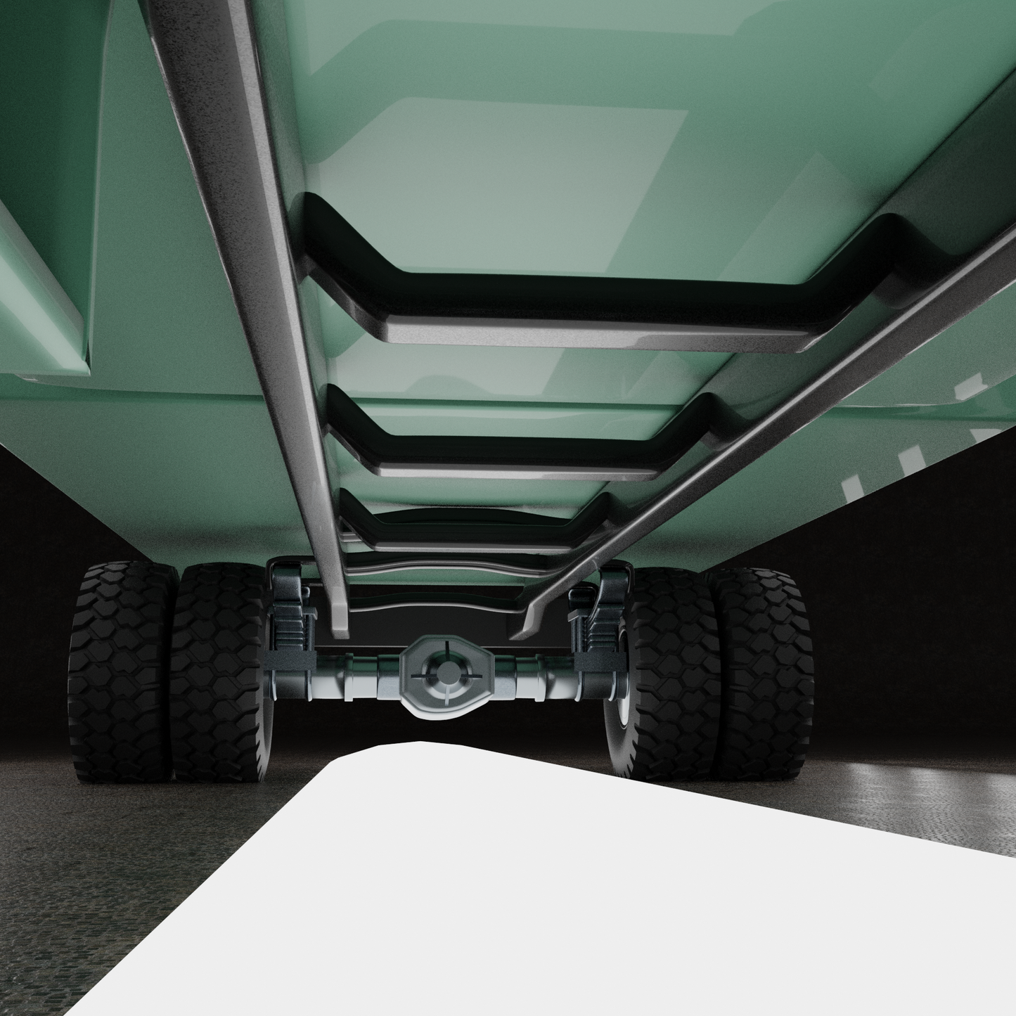 STL FILE CHEVROLET COE TRUCK 1949 V4 - ARTISTIT