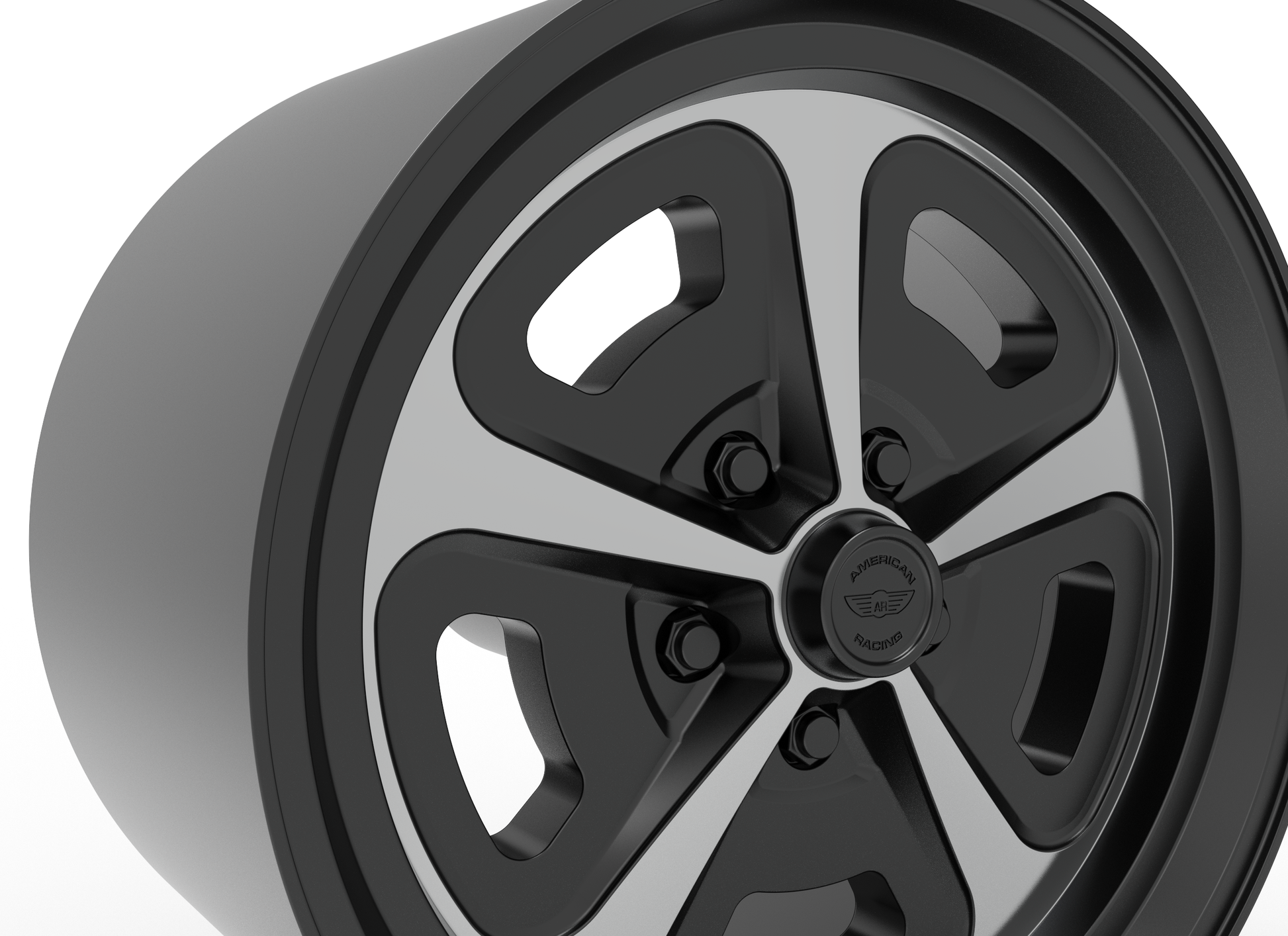 STL FILE AMERICAN RACING 500 MONO CAST WHEEL 3D MODEL - ARTISTIT