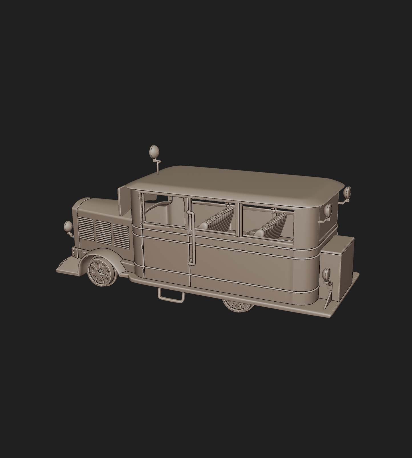 BUDA 619 RAIL 3D PRINT MODEL