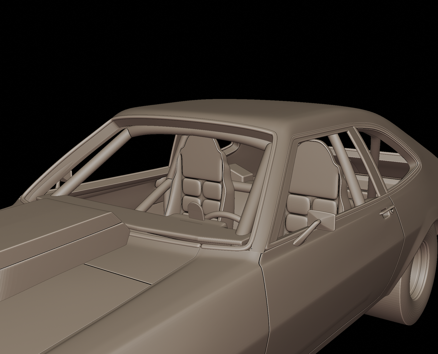 1972 Ford Pinto Bob Glidden Pro Stock 3d print model