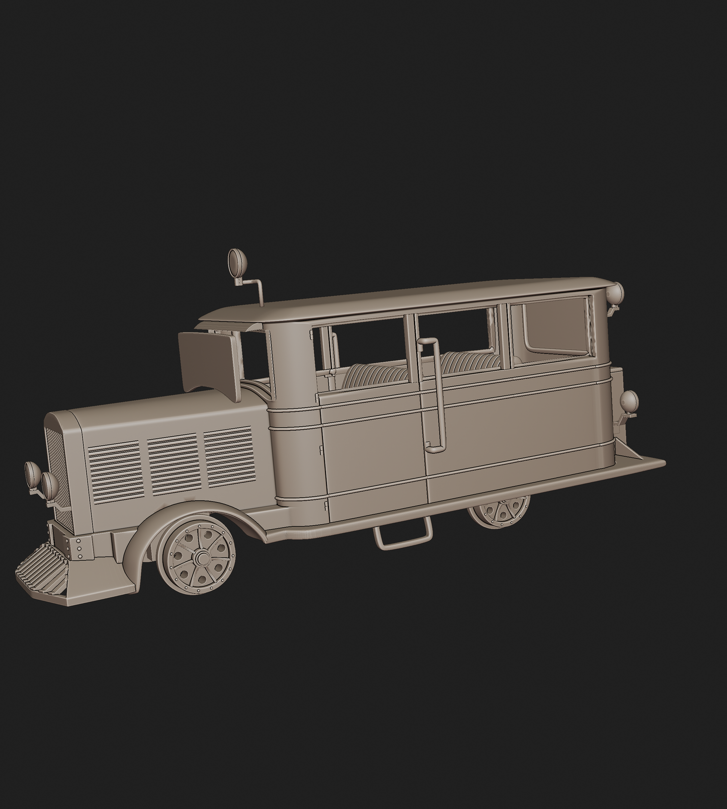 BUDA 619 RAIL 3D PRINT MODEL