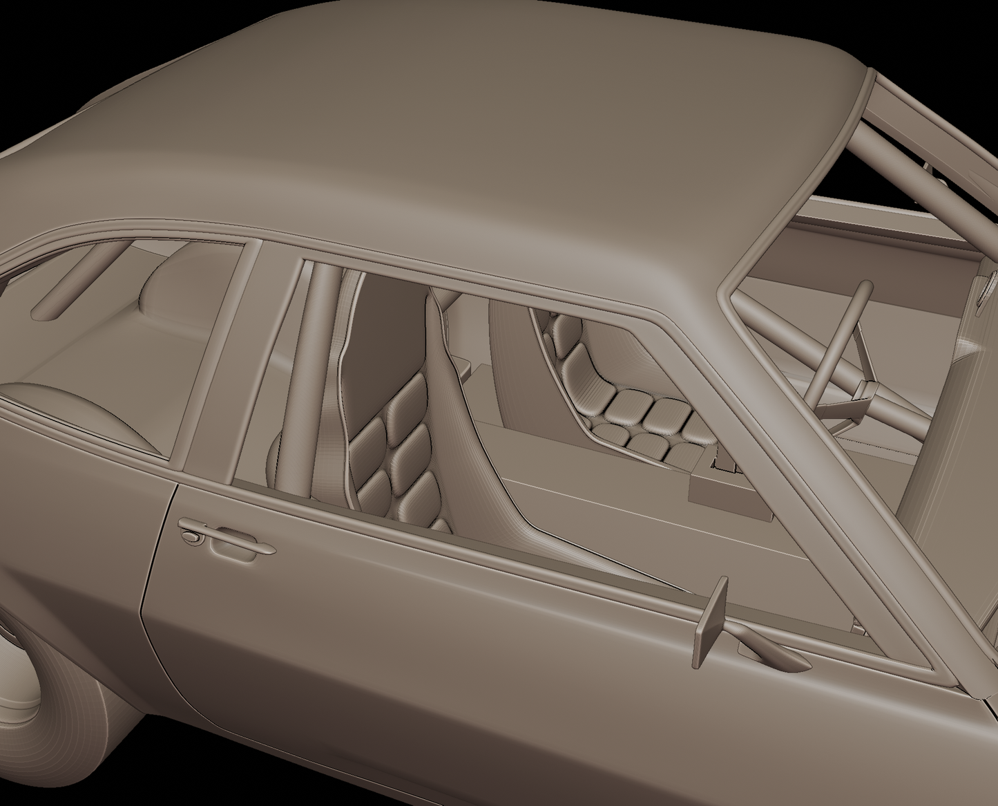 1972 Ford Pinto Bob Glidden Pro Stock 3d print model