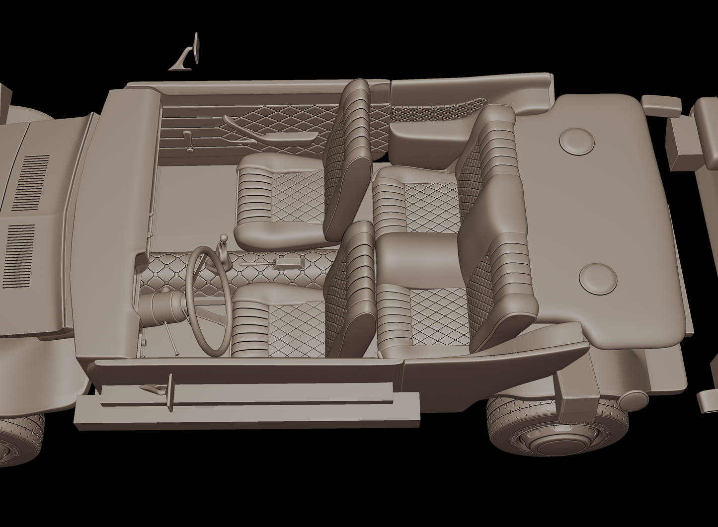 ford pinto 1973 3d print model