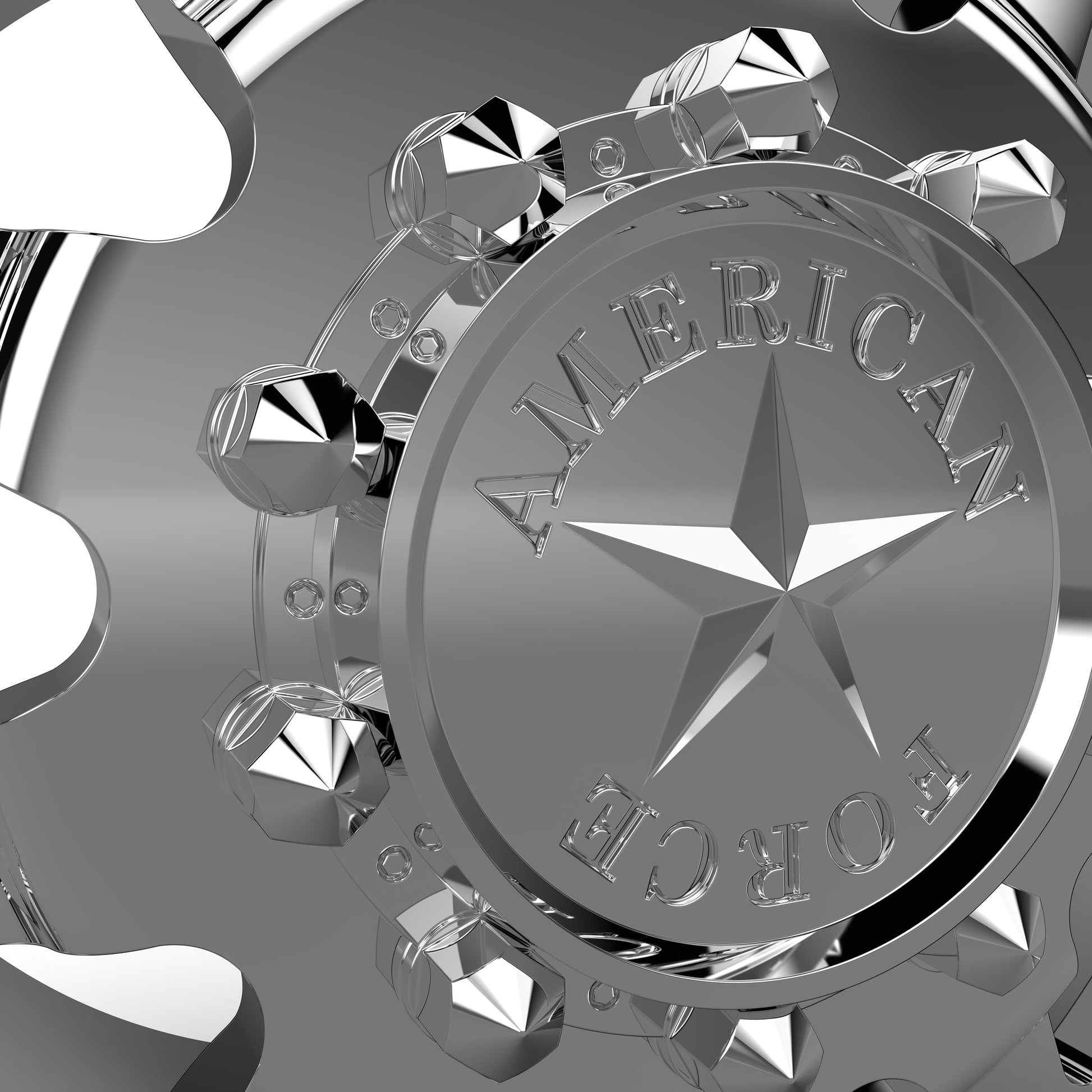 STL FILE AMERICAN FORCE 11 INDEPENDENCE DRW WHEEL 3D MODEL - ARTISTIT