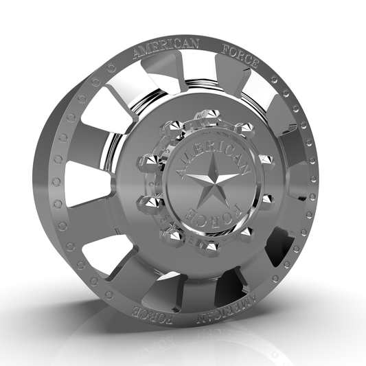 STL FILE AMERICAN FORCE 23 BOLT DRW WHEEL 3D MODEL - ARTISTIT