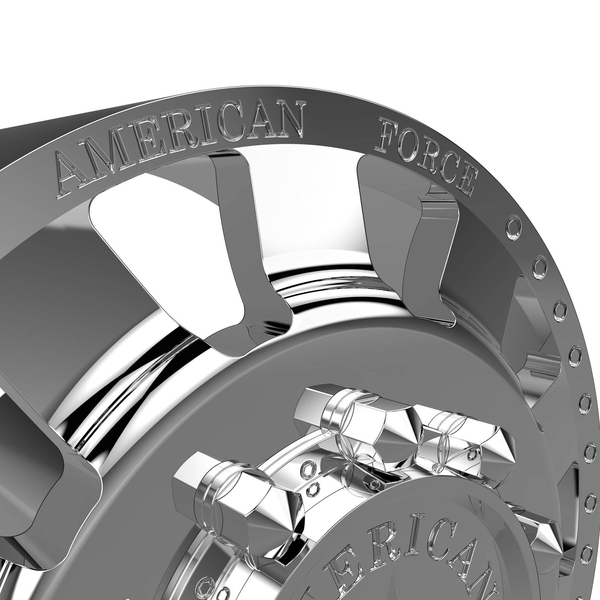 STL FILE AMERICAN FORCE 23 BOLT DRW WHEEL 3D MODEL - ARTISTIT