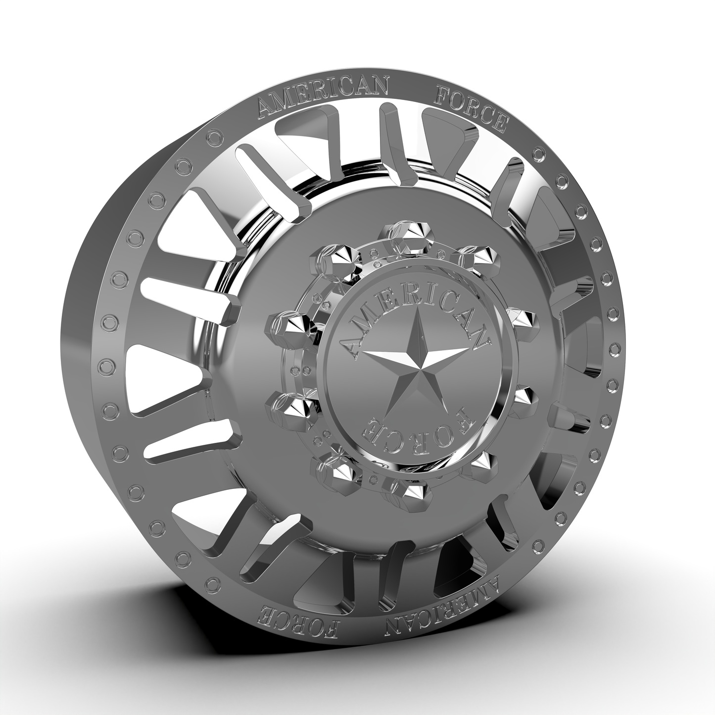 STL FILE AMERICAN FORCE 9 LIBERTY DRW WHEEL 3D MODEL - ARTISTIT