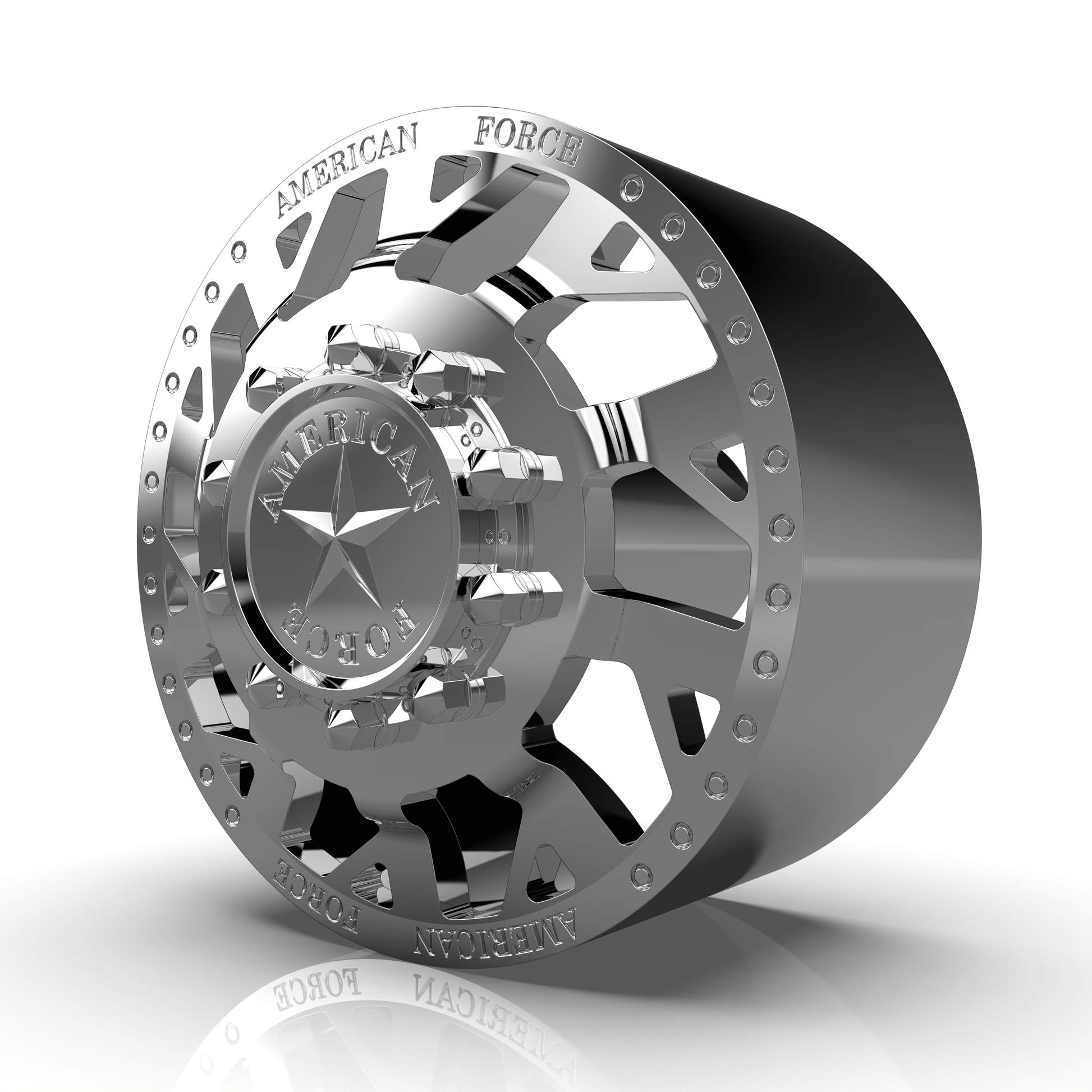 STL FILE AMERICAN FORCE D04 MAN O'WAR DRW WHEEL 3D MODEL - ARTISTIT