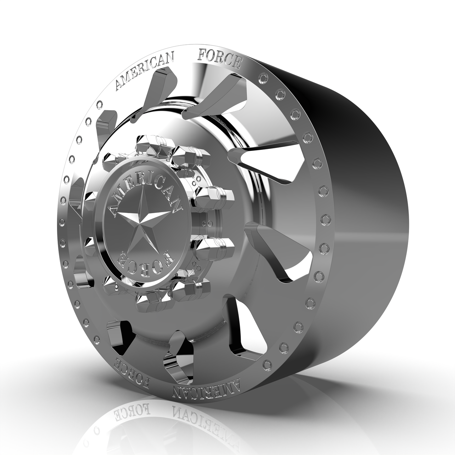 STL FILE AMERICAN FORCE J02 THUNDER DRW WHEEL 3D MODEL - ARTISTIT