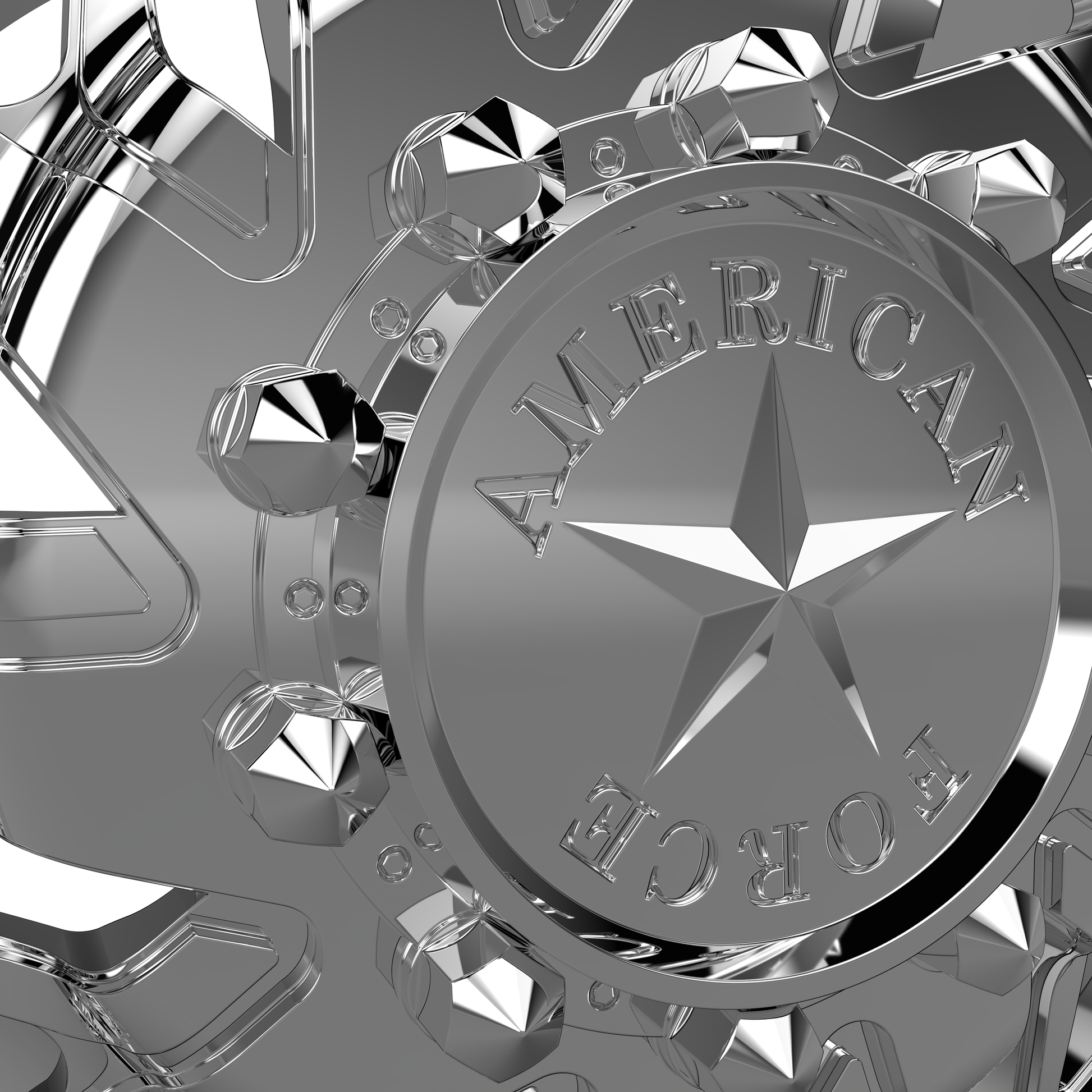 STL FILE AMERICAN FORCE N13 DERANGE DRW WHEEL 3D MODEL - ARTISTIT