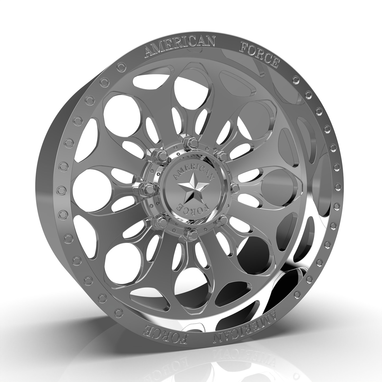 STL FILE AMERICAN FORCE CKH13 CARNAGE CC WHEEL - ARTISTIT
