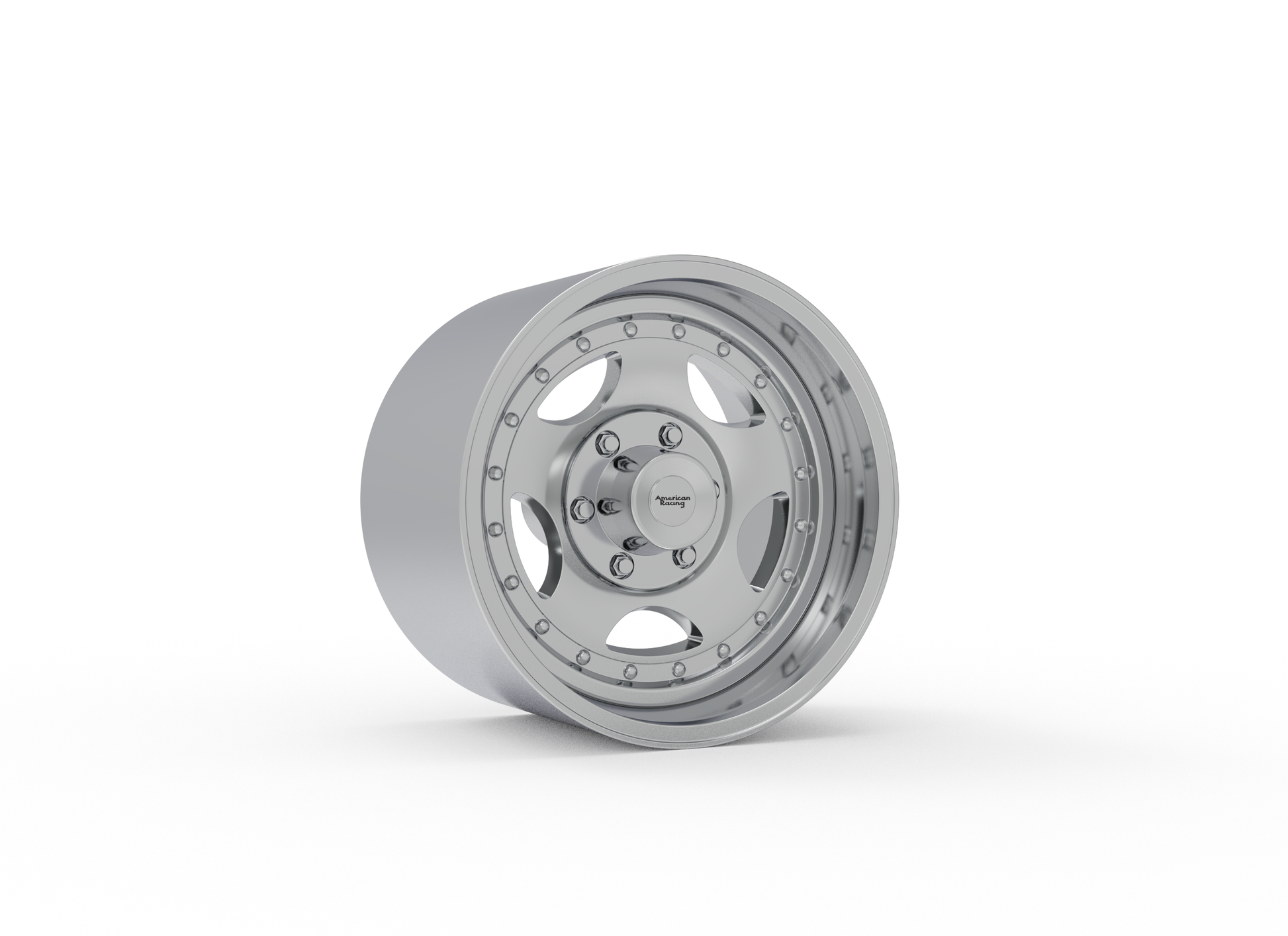 STL FILE AMERICAN RACING AR23 WHEEL 3D MODEL - ARTISTIT