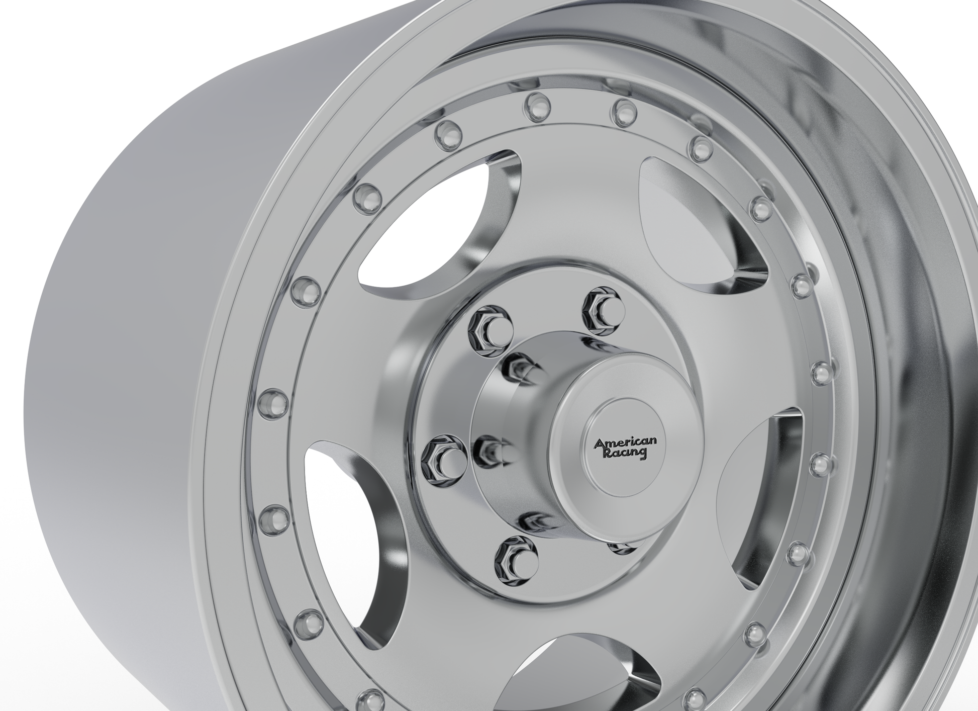 STL FILE AMERICAN RACING AR23 WHEEL 3D MODEL - ARTISTIT