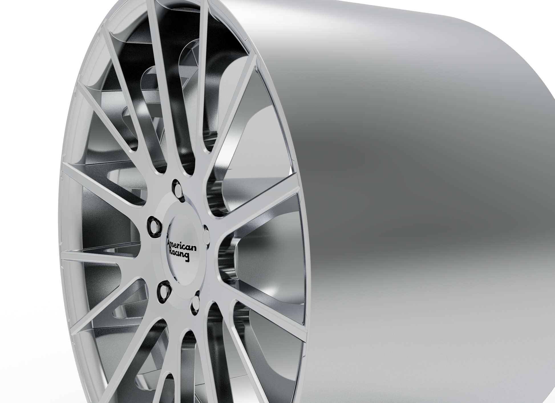 STL FILE AMERICAN RACING AR904 WHEEL 3D MODEL - ARTISTIT