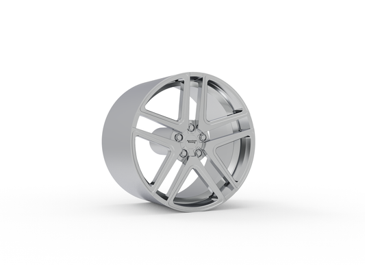 STL FILE AMERICAN RACING AR907 WHEEL 3D MODEL - ARTISTIT