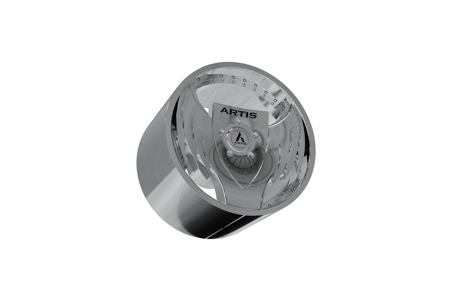 STL FILE ARTIS BATMAN CONCAVE WHEEL 3D MODEL - ARTISTIT