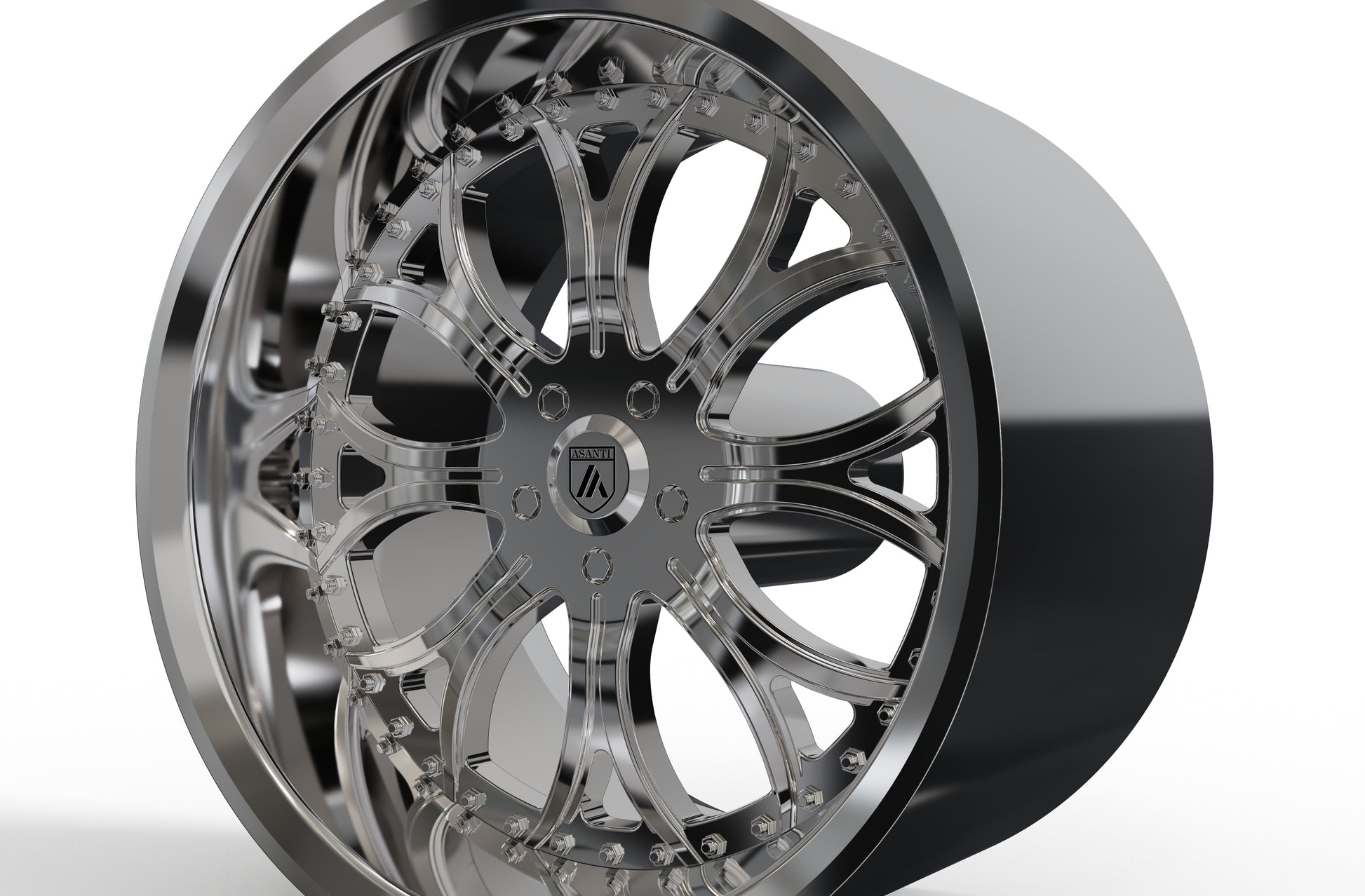 STL FILE ASANTI AF154 WHEEL 3D MODEL - ARTISTIT