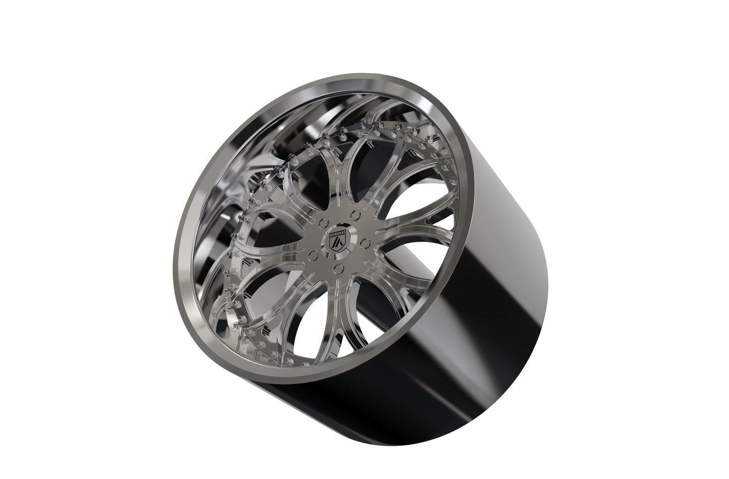 STL FILE ASANTI AF154 WHEEL 3D MODEL - ARTISTIT