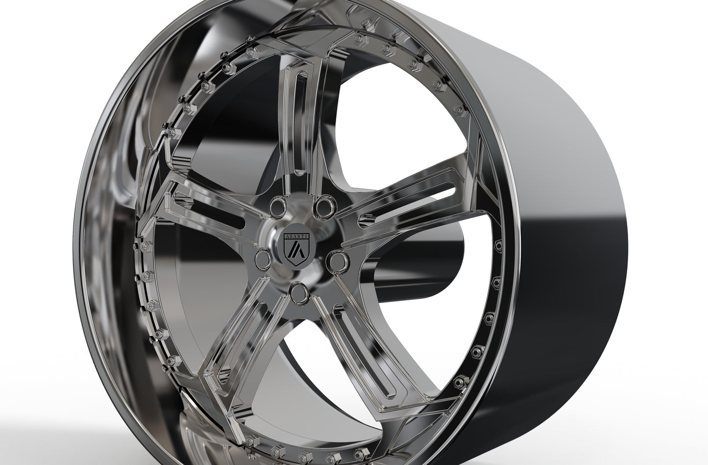 STL FILE ASANTI AF178 WHEEL 3D MODEL - ARTISTIT