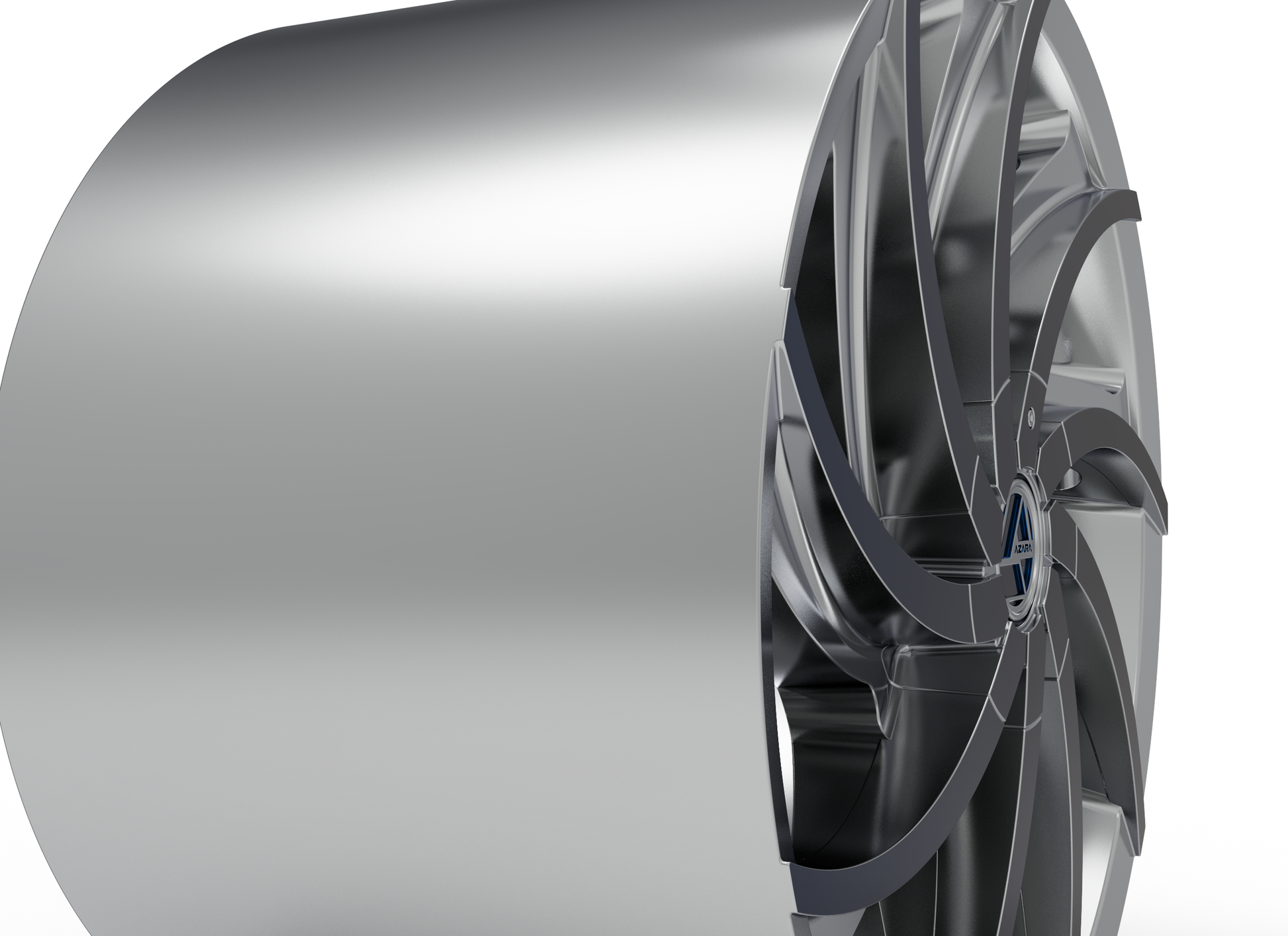 STL FILE AZARA AZA-503 WHEEL 3D MODEL - ARTISTIT