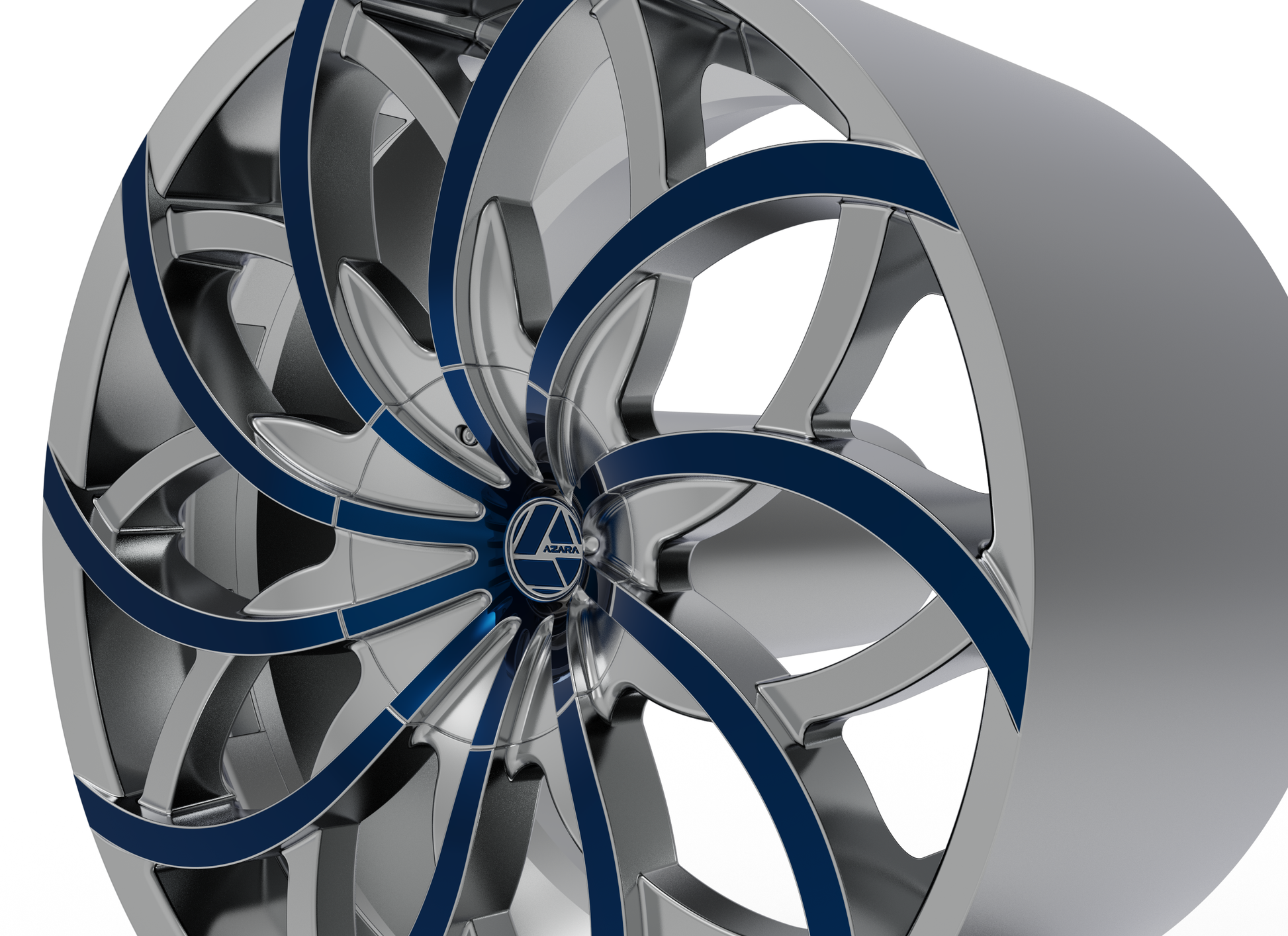 STL FILE AZARA AZA-504 WHEEL 3D MODEL - ARTISTIT