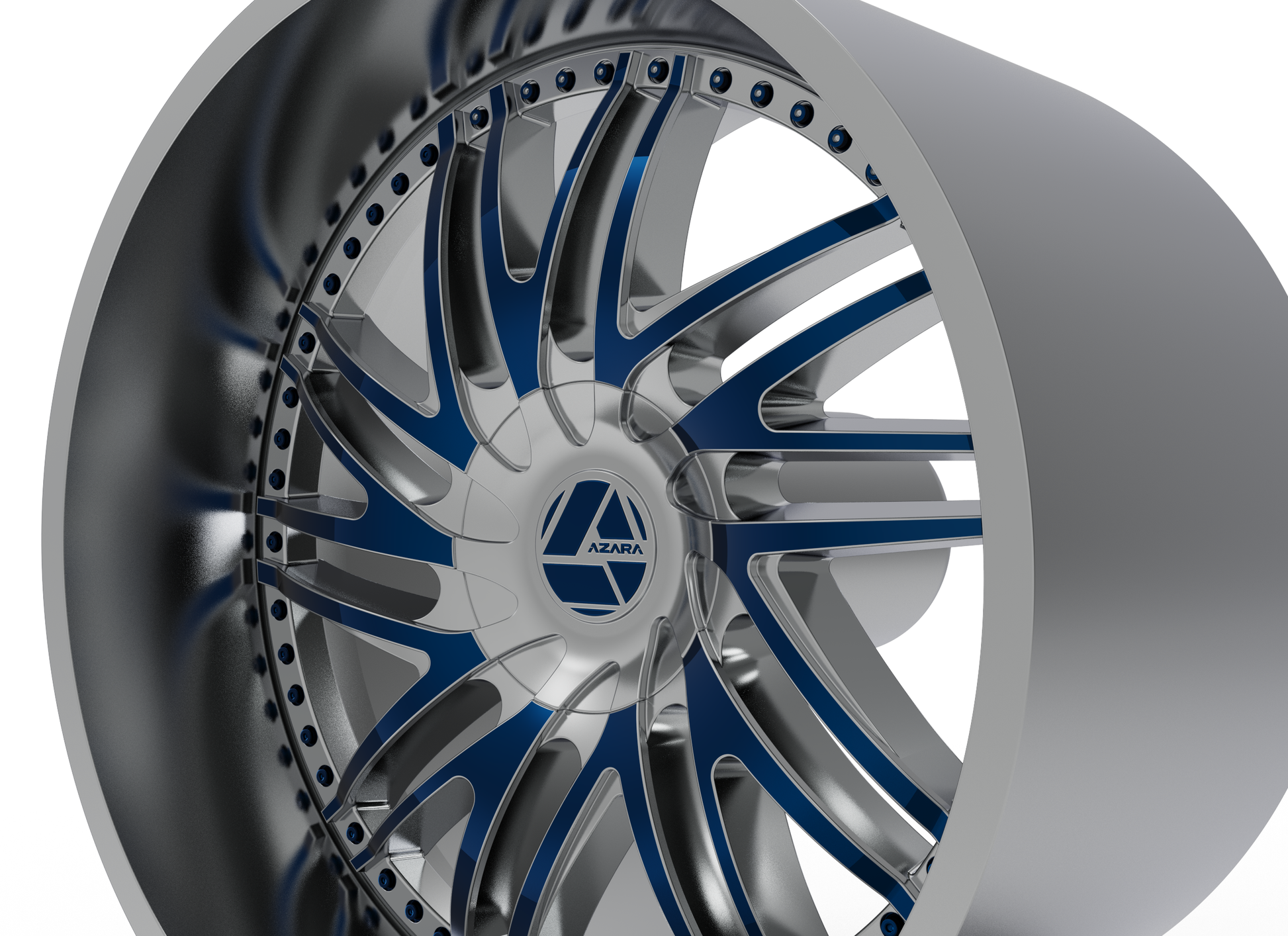 STL FILE AZARA AZA-509 WHEEL 3D MODEL - ARTISTIT