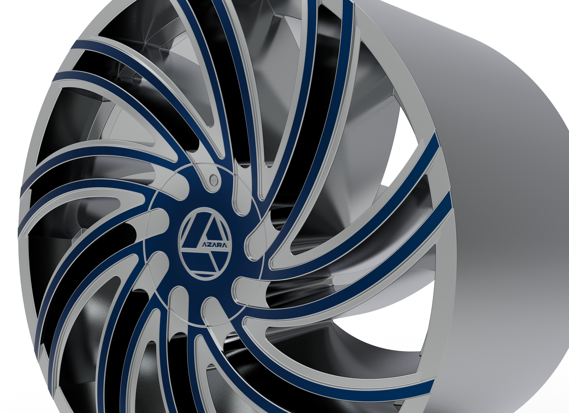 STL FILE AZARA AZA-514 WHEEL 3D MODEL - ARTISTIT