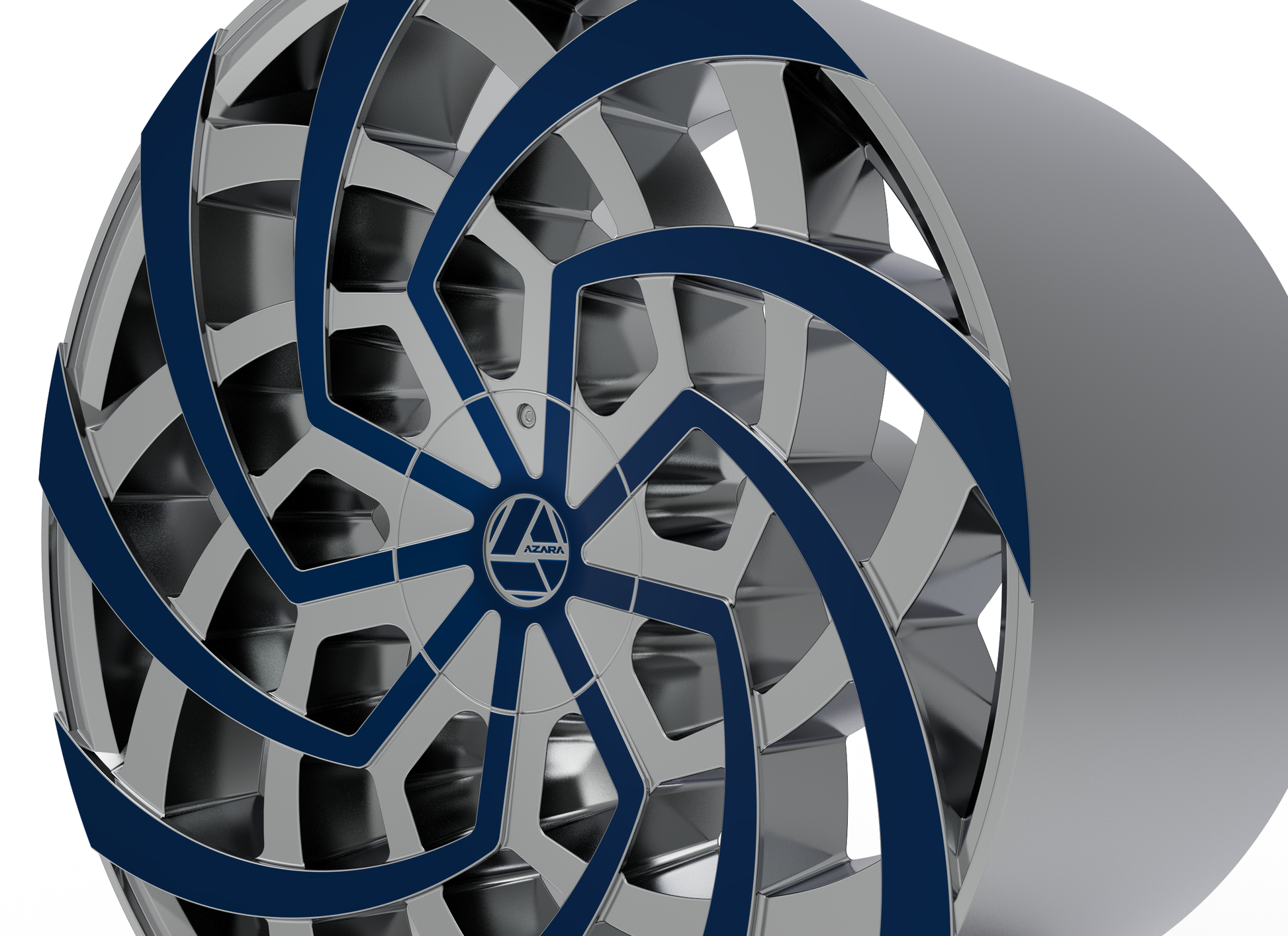 STL FILE AZARA AZA-521 WHEEL 3D MODEL - ARTISTIT
