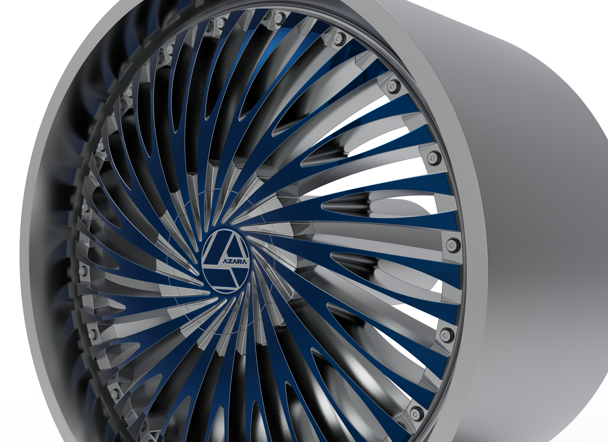 STL FILE AZARA AZA-526 WHEEL 3D MODEL - ARTISTIT