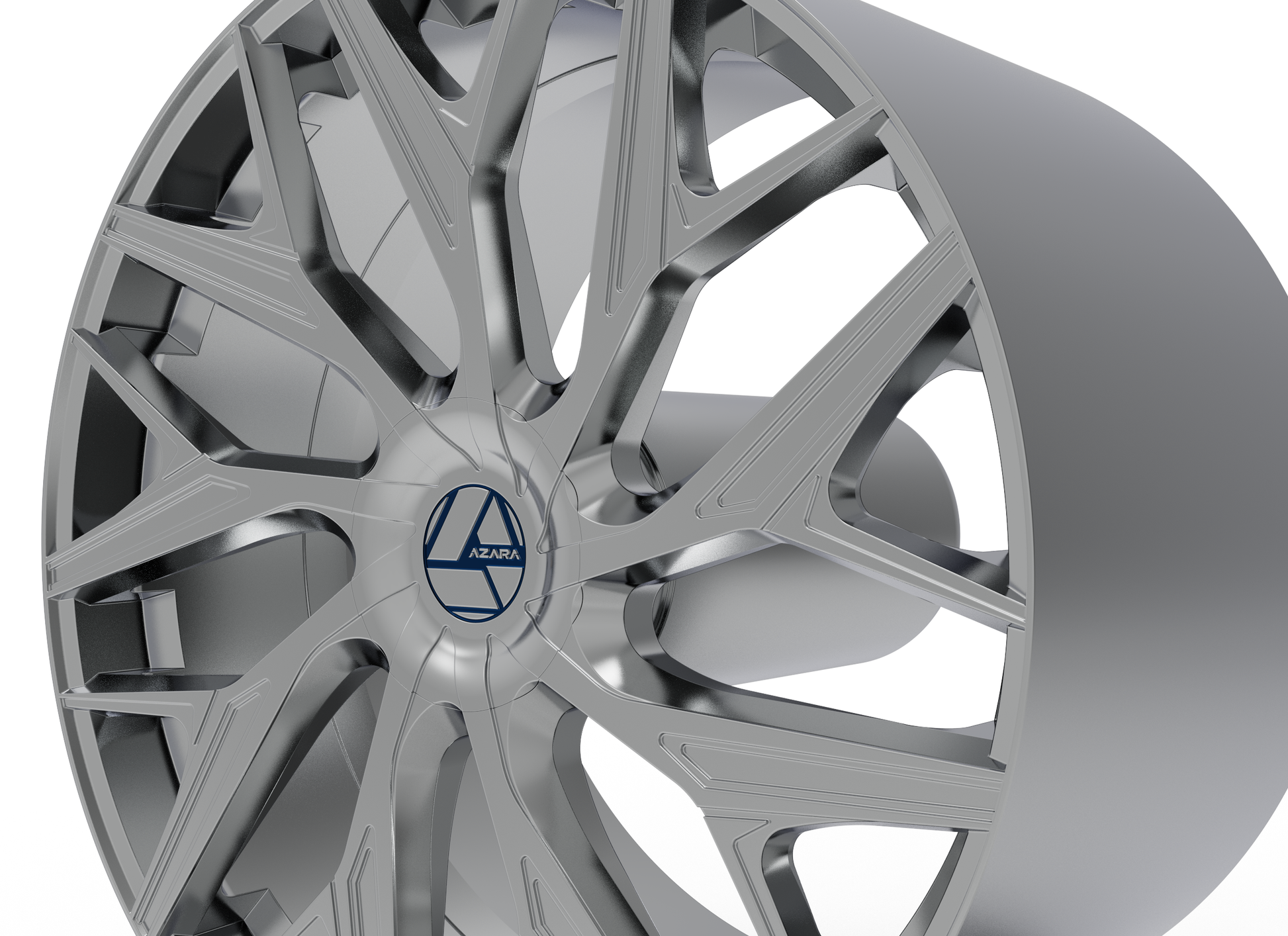 STL FILE AZARA AZA-527 WHEEL 3D MODEL - ARTISTIT