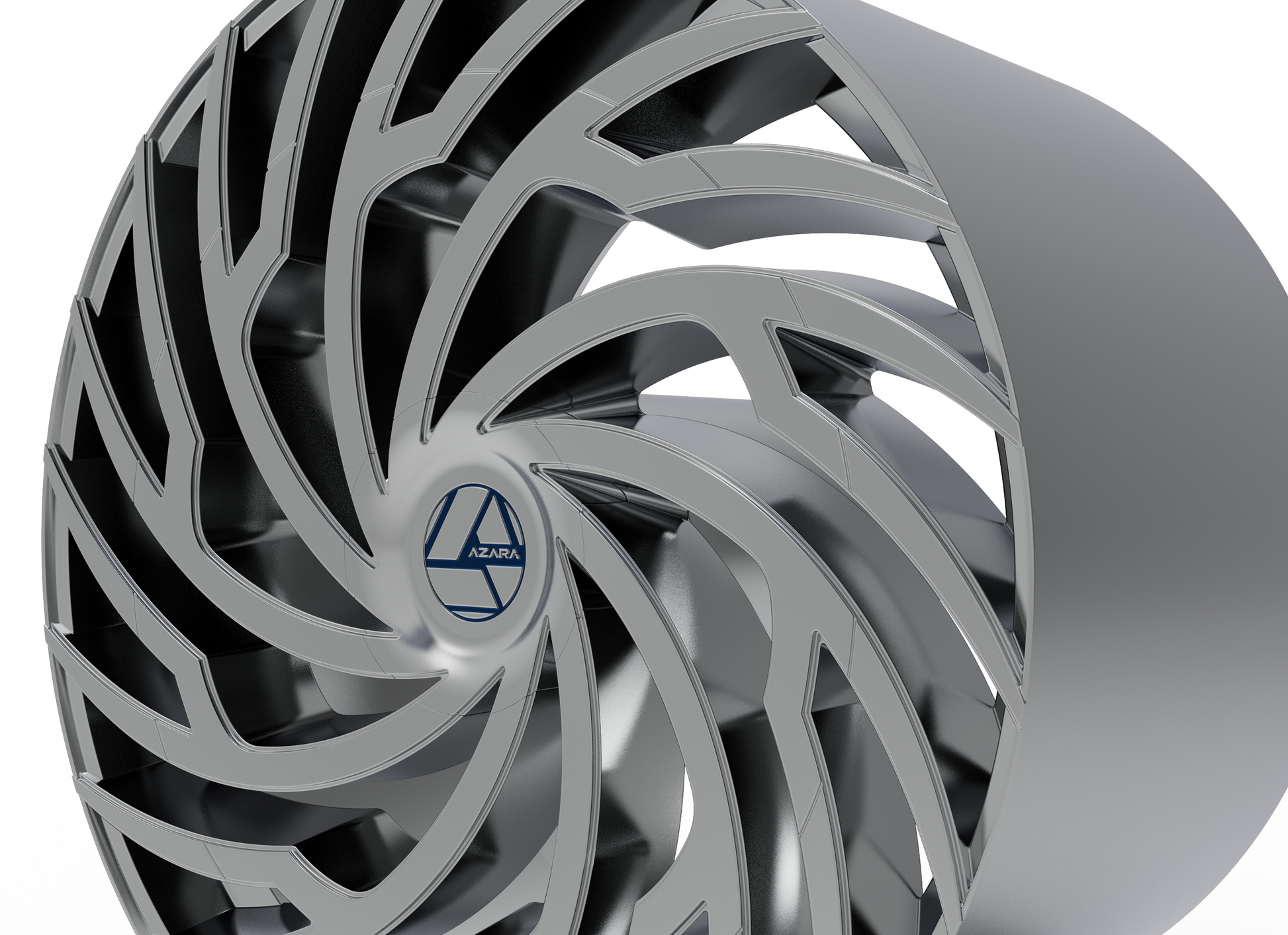 STL FILE AZARA AZA-536 WHEEL 3D MODEL - ARTISTIT