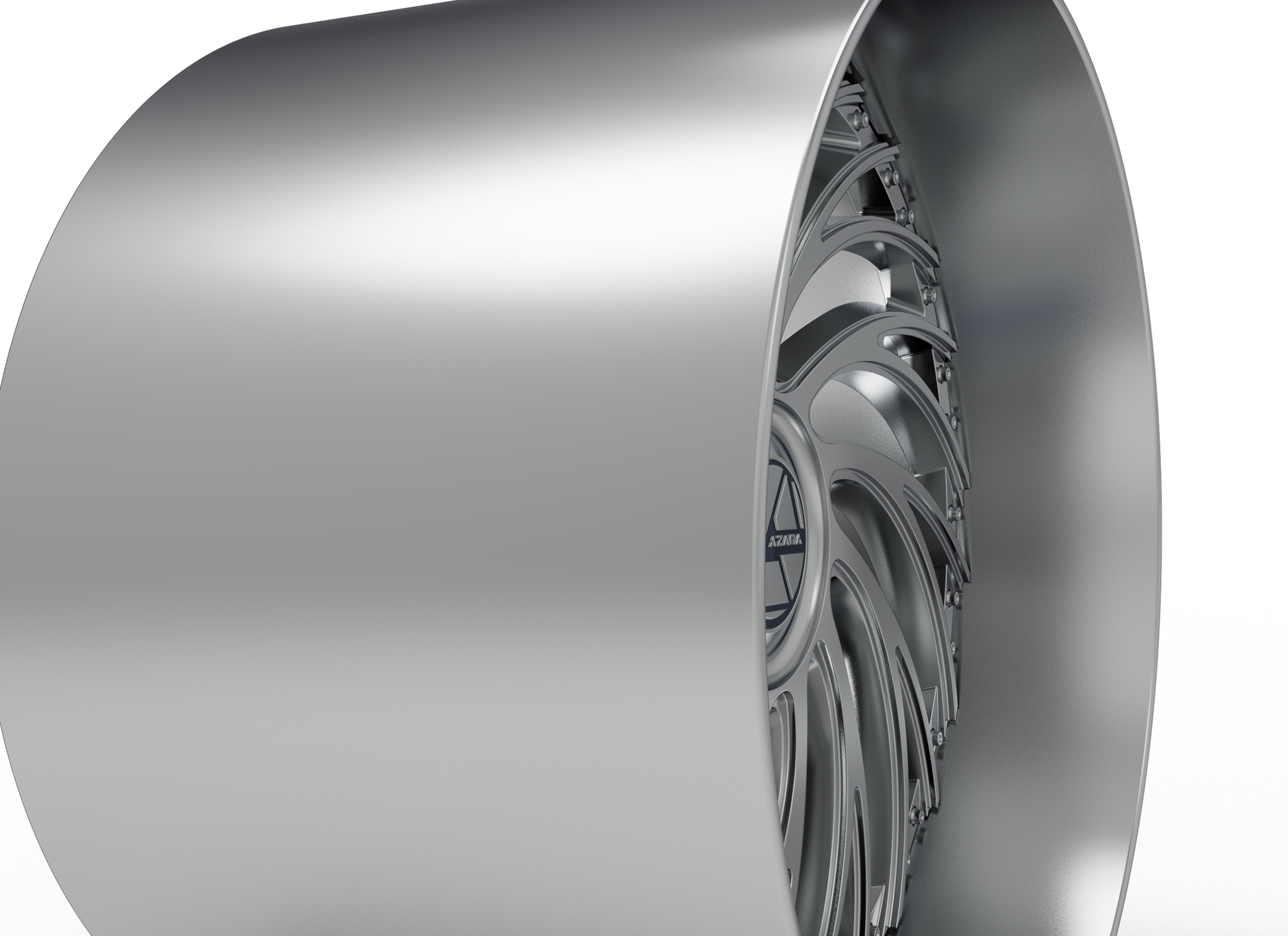 STL FILE AZARA AZX-101 WHEEL 3D MODEL - ARTISTIT