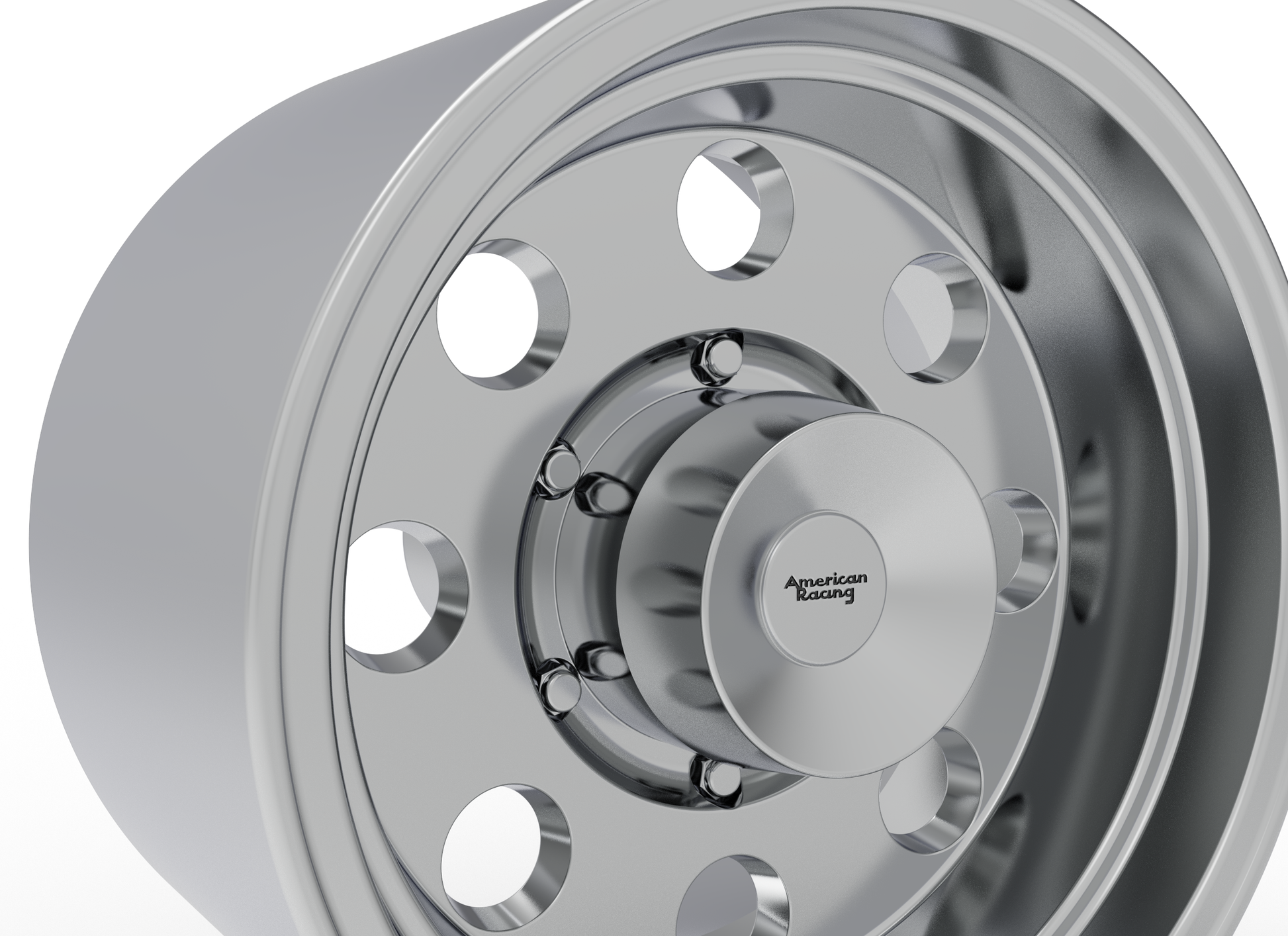 STL FILE AMERICAN RACING BAJA WHEEL 3D MODEL - ARTISTIT