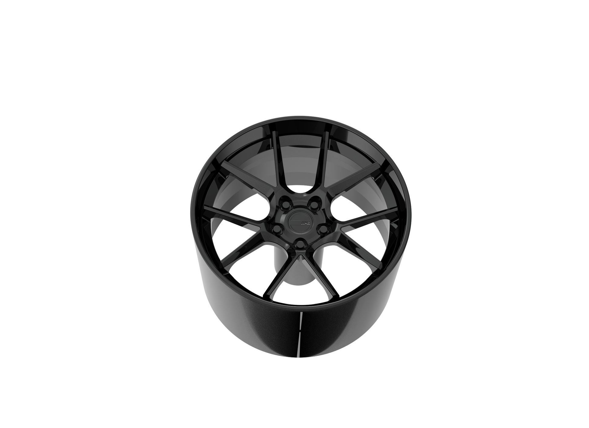 STL FILE AMERICAN RACING BISHOP WHEEL 3D MODEL - ARTISTIT
