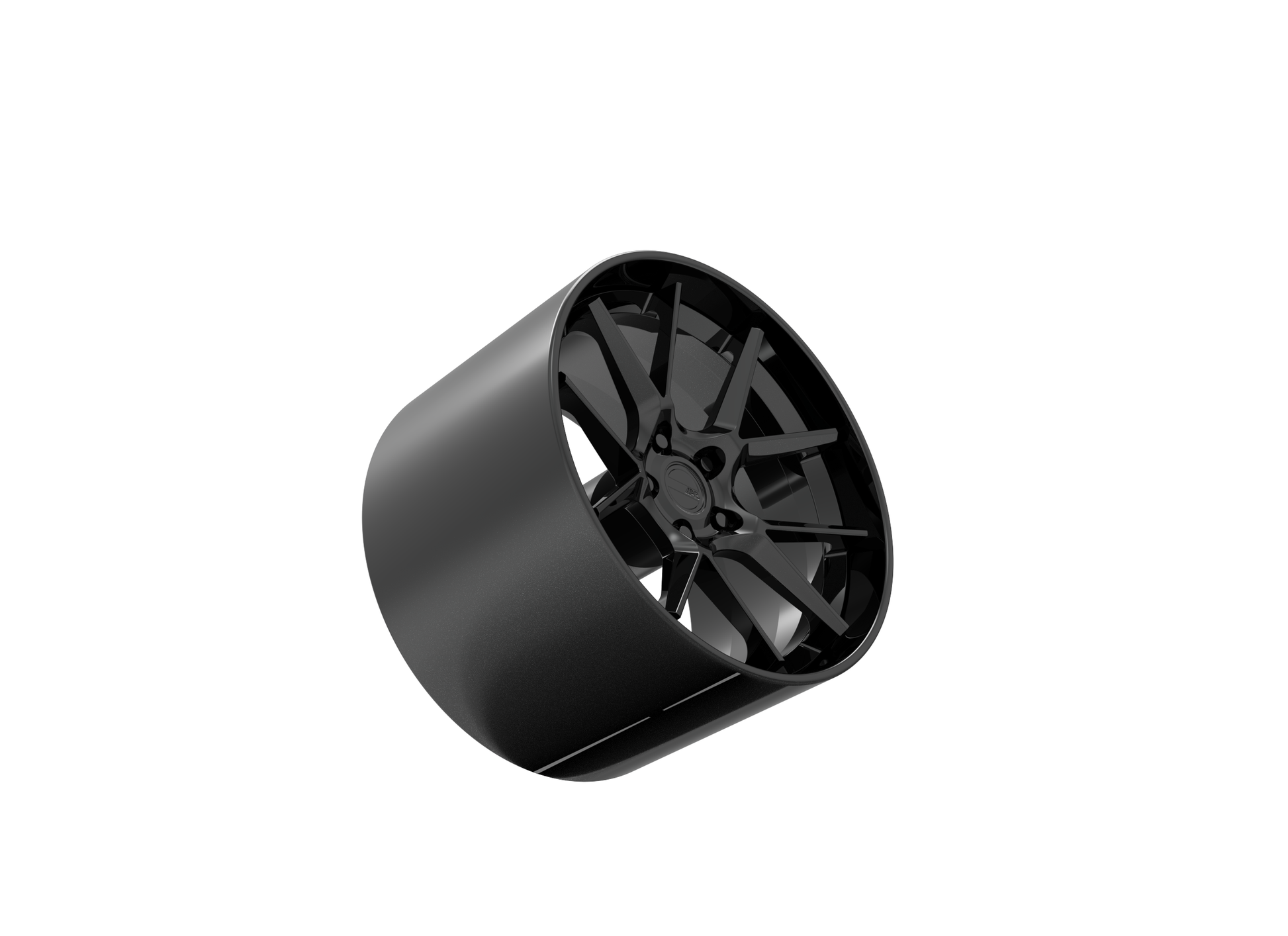 STL FILE AMERICAN RACING BISHOP WHEEL 3D MODEL - ARTISTIT