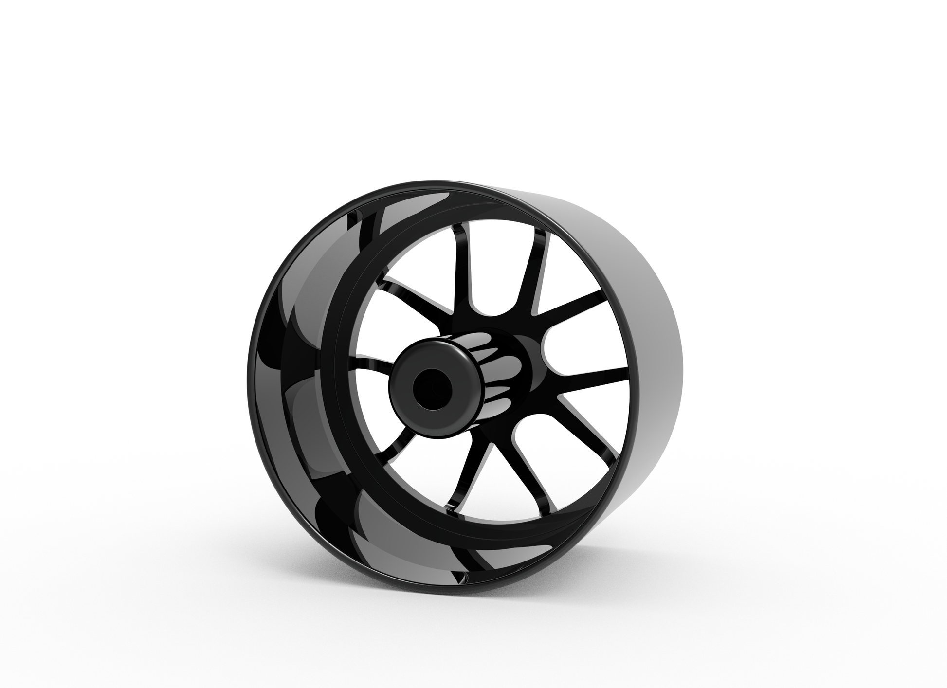 STL FILE AMERICAN RACING BISHOP WHEEL 3D MODEL - ARTISTIT