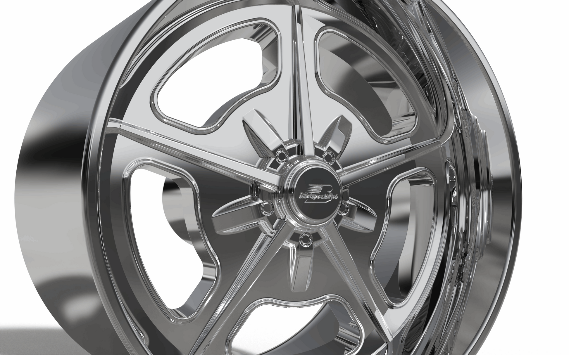 STL FILE BILLET SPECIALTIES BONNEVILLE wheel 3D MODEL - ARTISTIT