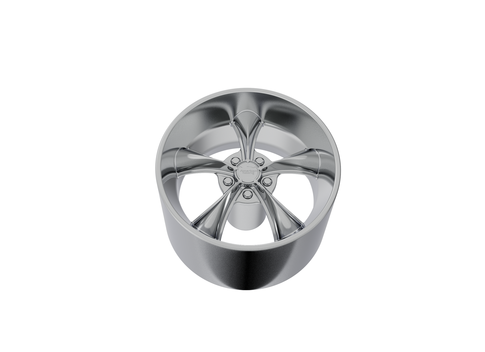 STL FILE AMERICAN RACING BOSS TT WHEEL 3D MODEL - ARTISTIT
